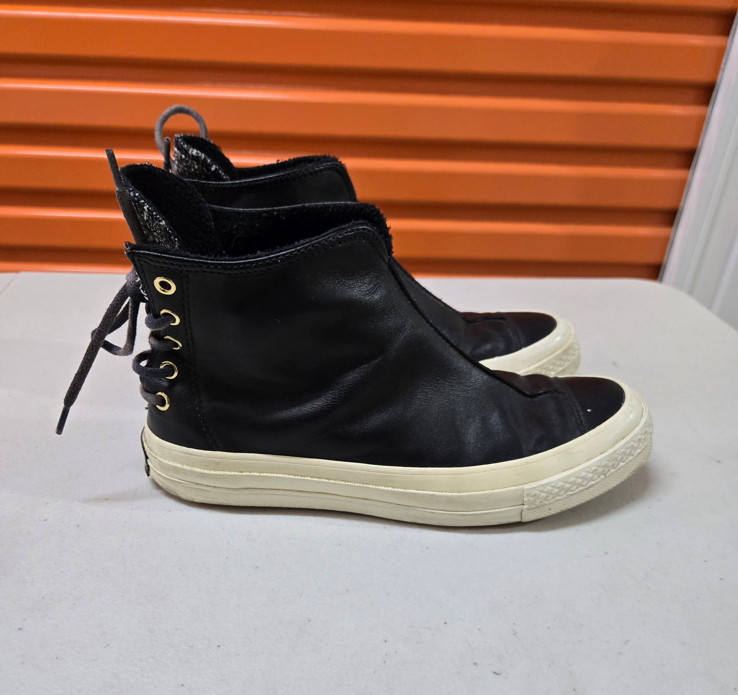 Conserve All Star Chuck Taylor CTAS 70 Punk Boots Womens Black Shoes Size 8 US, 39 EU, 6 UK