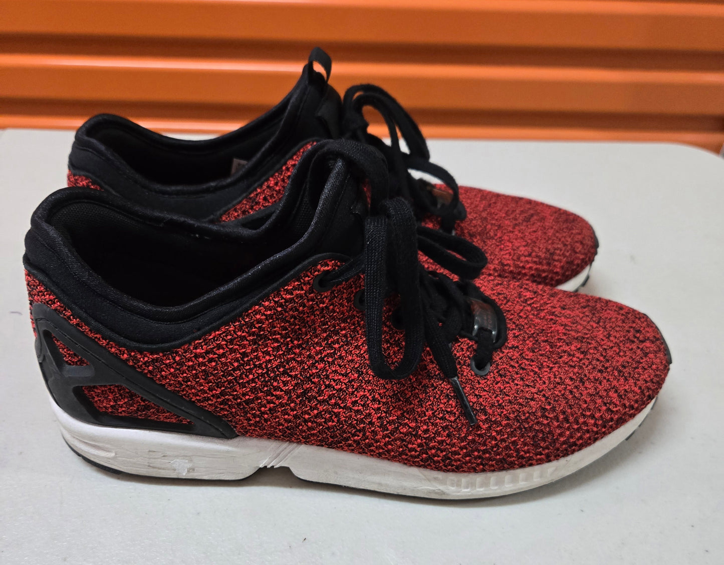 Adidas ZX Flux NPS Mens Shoes Red/Black Size 9 US, 8.5 UK, 42 2/3 EUR