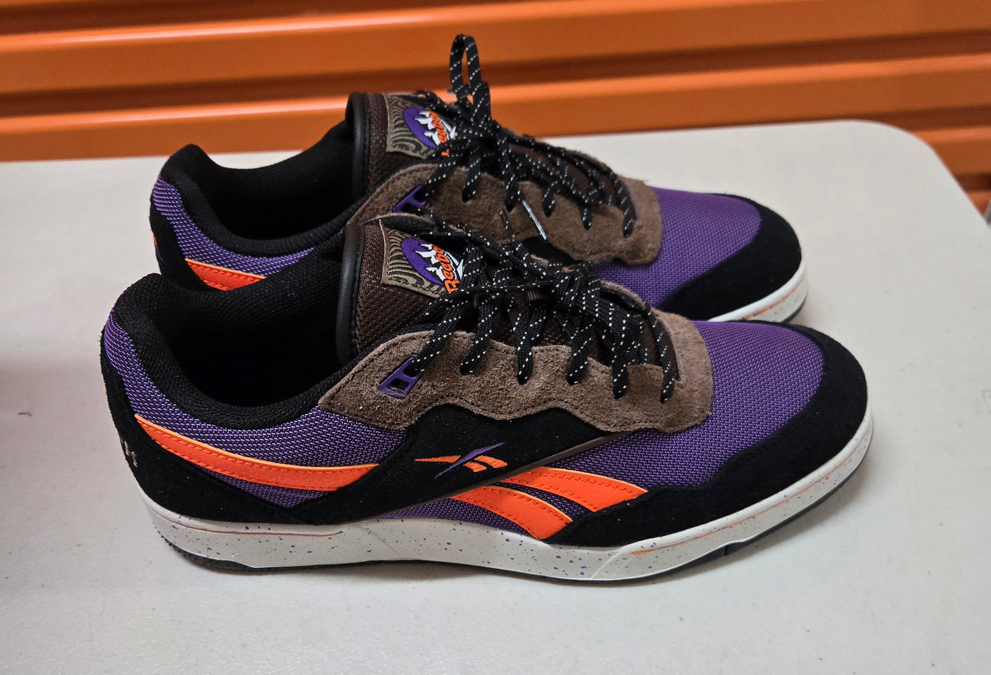 Reebok BB 4000 II Basketball Mens Shoes Purple/Black/Brown 13 US, 12 UK, 47 EU🏀