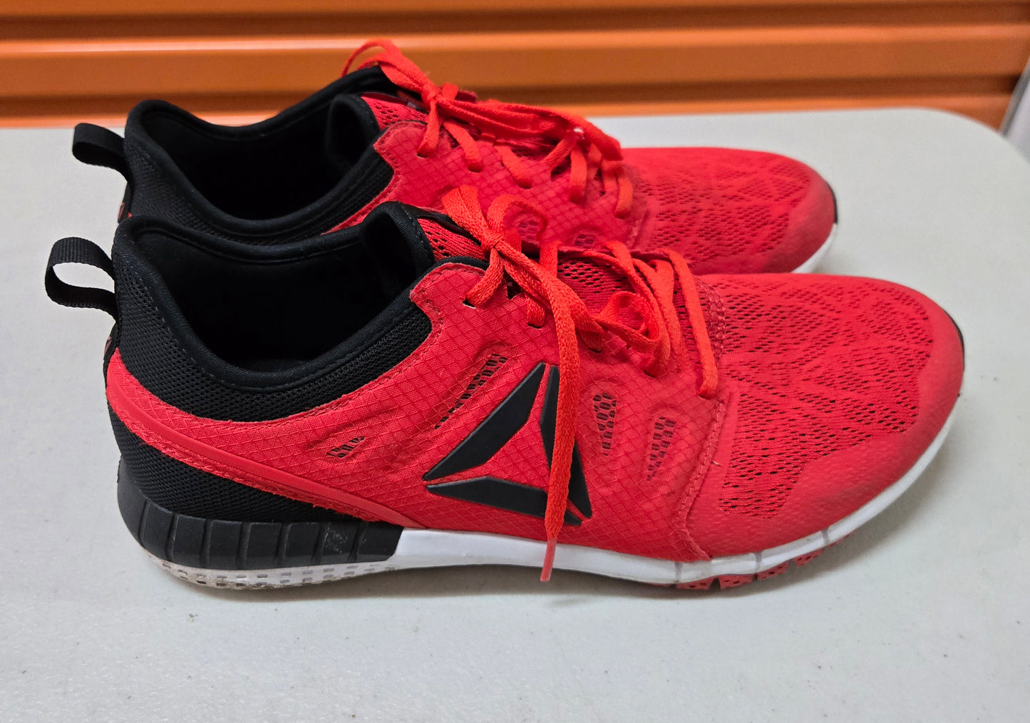 Reebok Zprint 3D Red Mens Running Shoes Size 10 US / 43 EUR / 9 UK