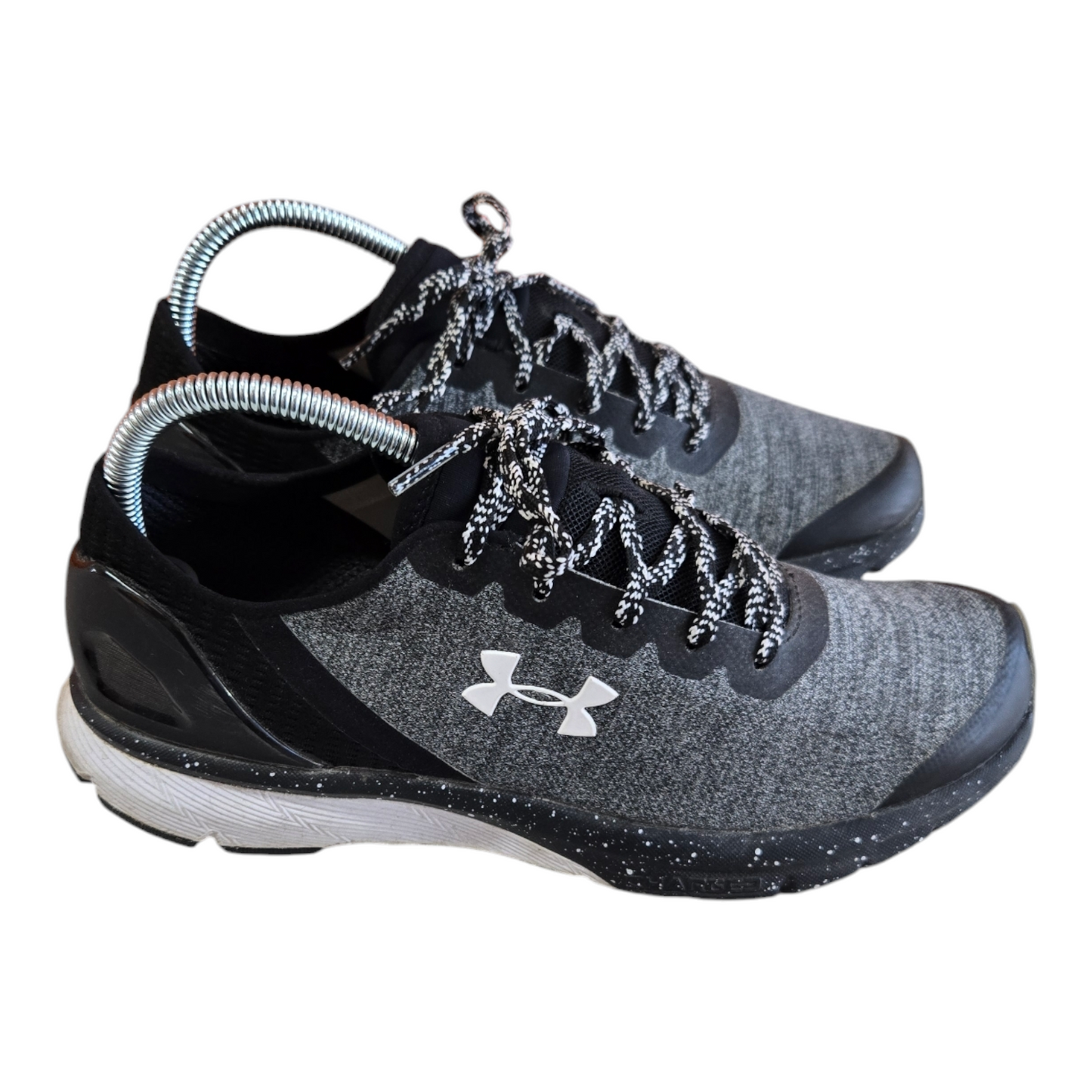 Under Armour Charged Escape Womens Shoes Grey/Black Size 9 US, 6.5 UK, 40.5 EUR