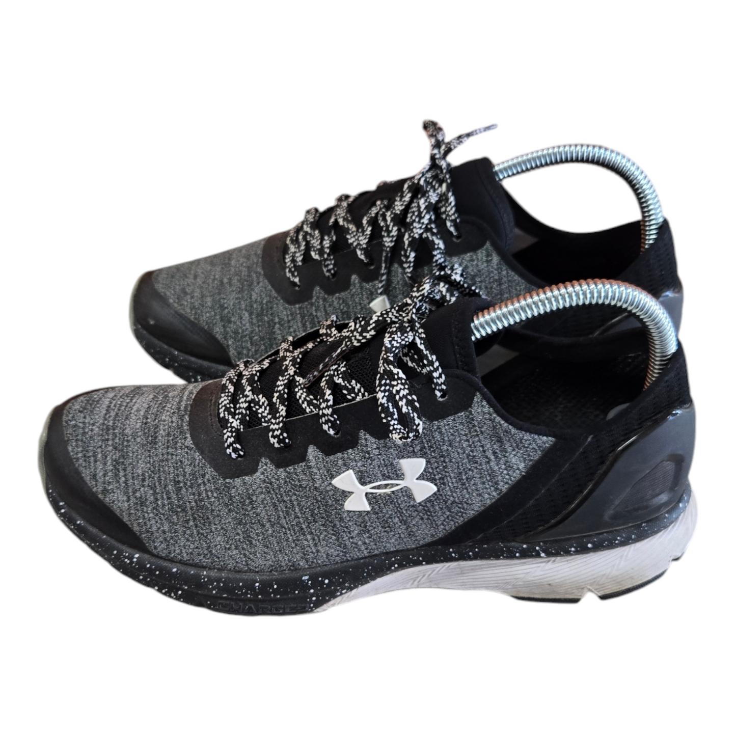 Under Armour Charged Escape Womens Shoes Grey/Black Size 9 US, 6.5 UK, 40.5 EUR