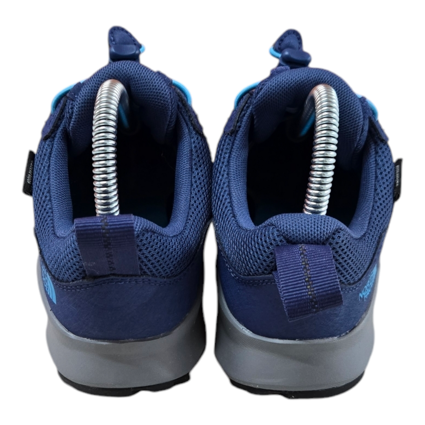 The North Face JR Hedgehog Hiker II WP Shoes Junior Kids Boys Blue/Purple, 5 US