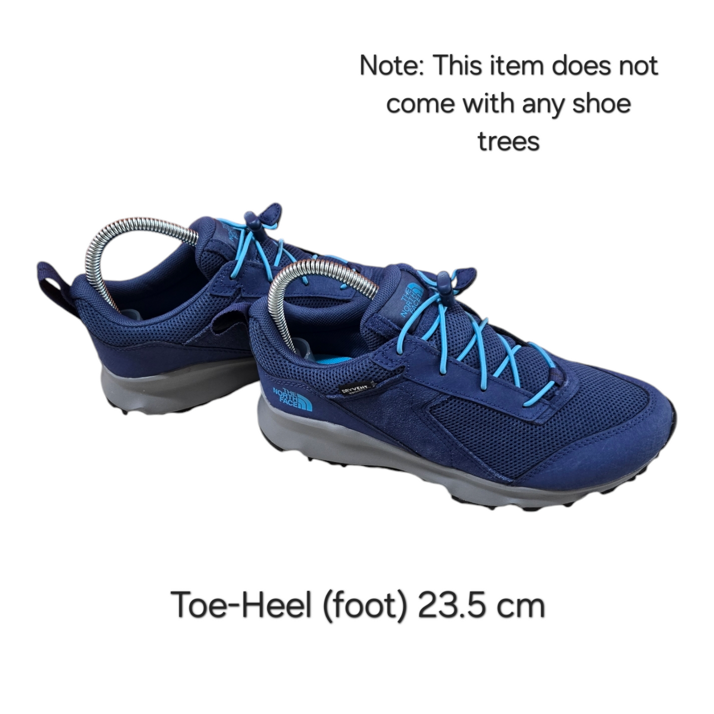 The North Face JR Hedgehog Hiker II WP Shoes Junior Kids Boys Blue/Purple, 5 US
