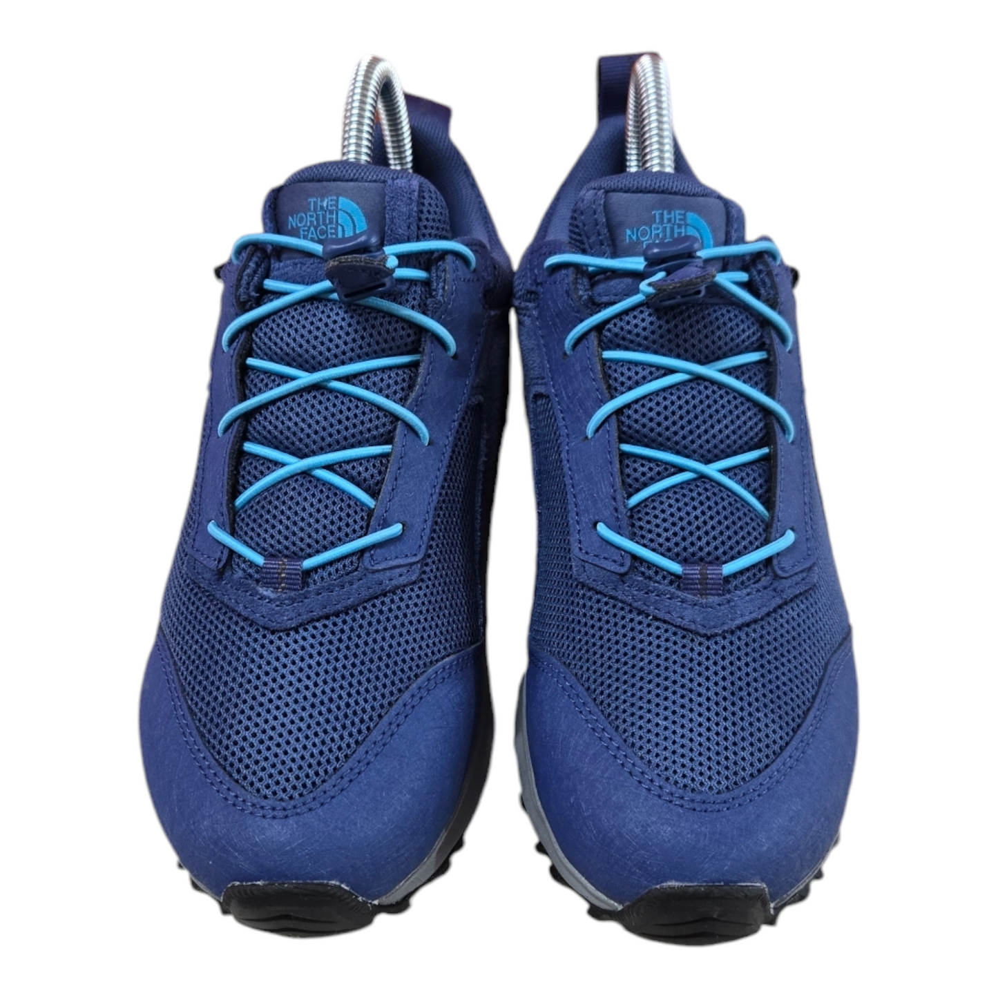 The North Face JR Hedgehog Hiker II WP Shoes Junior Kids Boys Blue/Purple, 5 US
