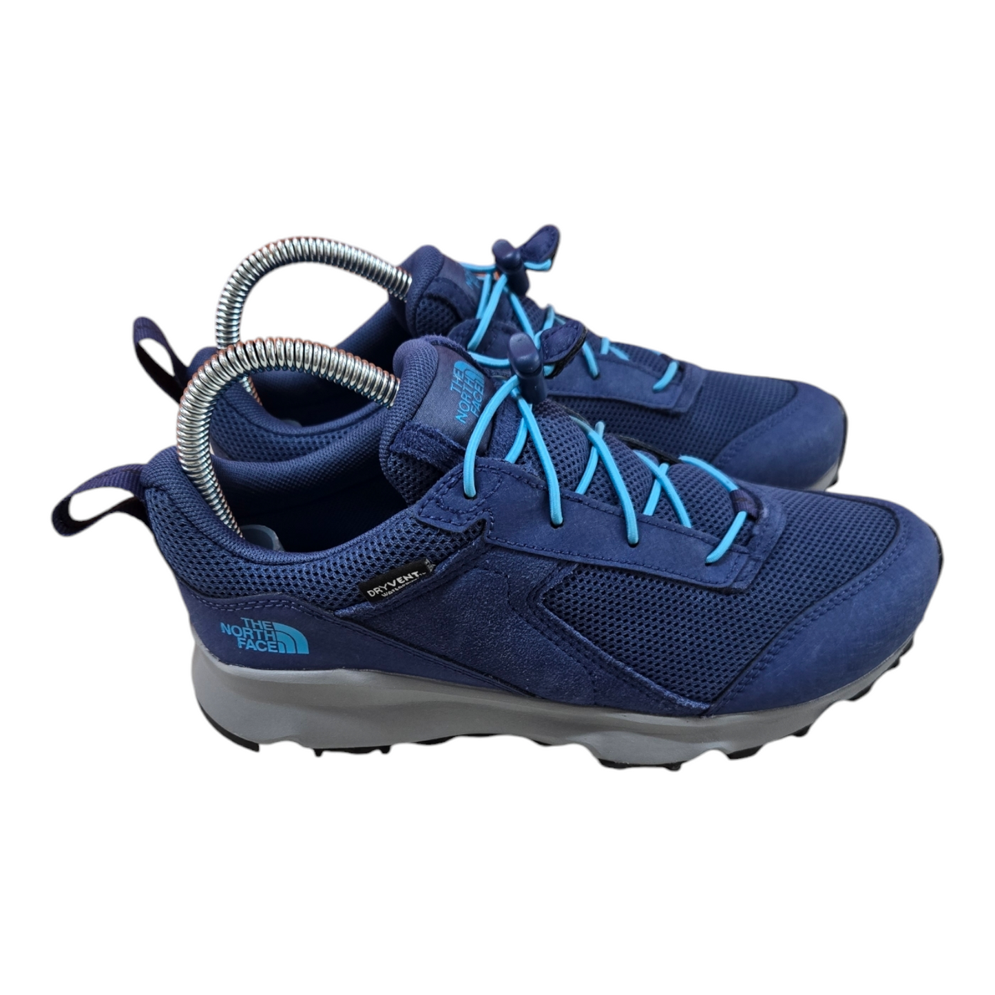 The North Face JR Hedgehog Hiker II WP Shoes Junior Kids Boys Blue/Purple, 5 US