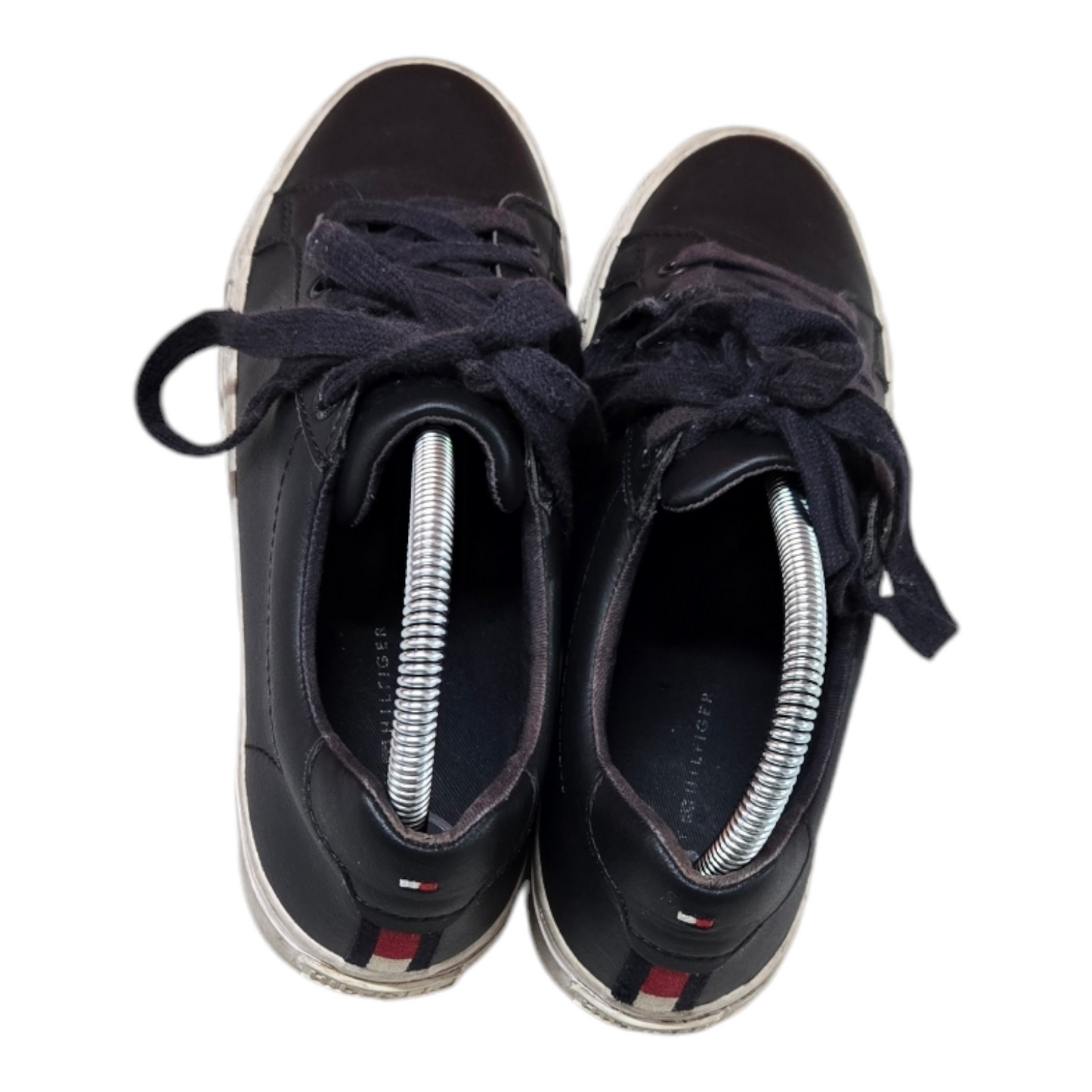 Tommy Hilfiger Womens Shoes Dark Navy Blue Sneakers Size 39 EUR, 8.5 US, 6 UK 👟