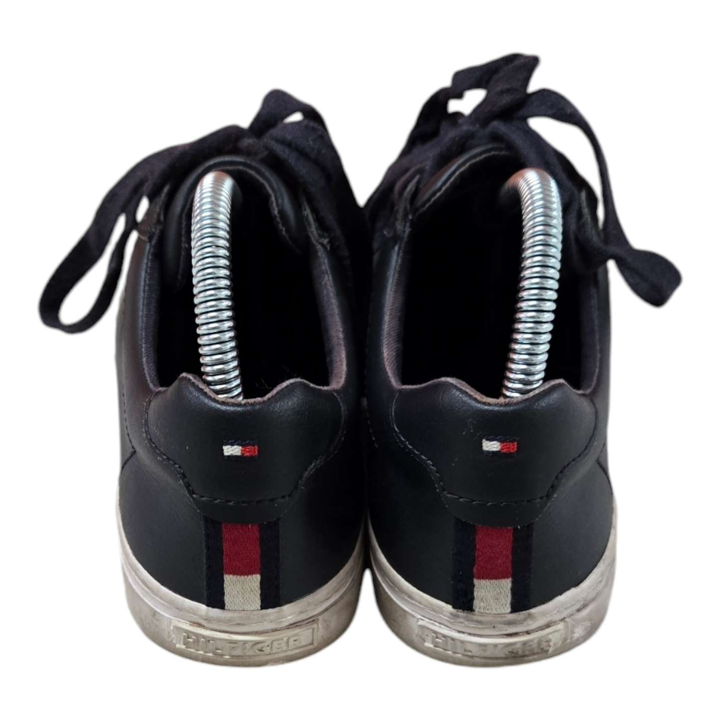 Tommy Hilfiger Womens Shoes Dark Navy Blue Sneakers Size 39 EUR, 8.5 US, 6 UK 👟