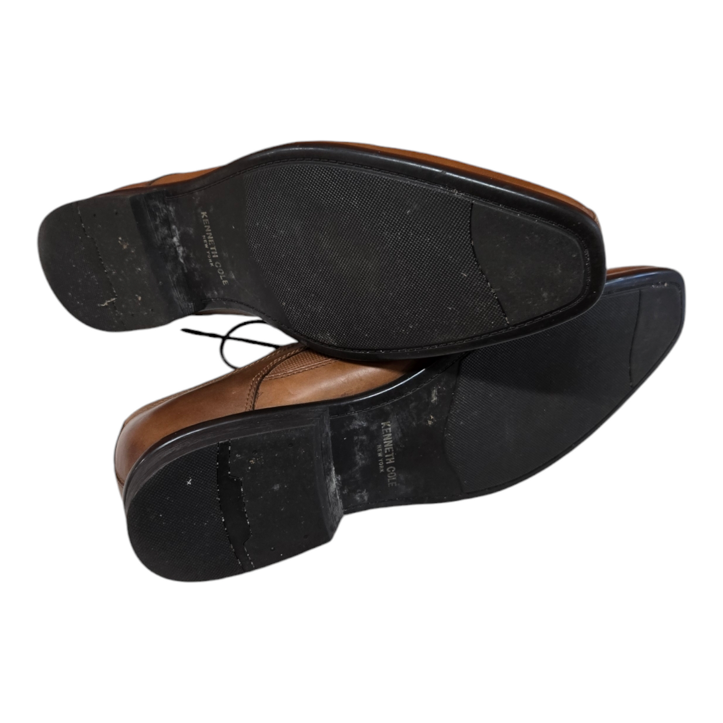 Kenneth Cole New York Extra Fast Mens Dress Shoes Brown Leather 10M US, 9 UK,43 EUR