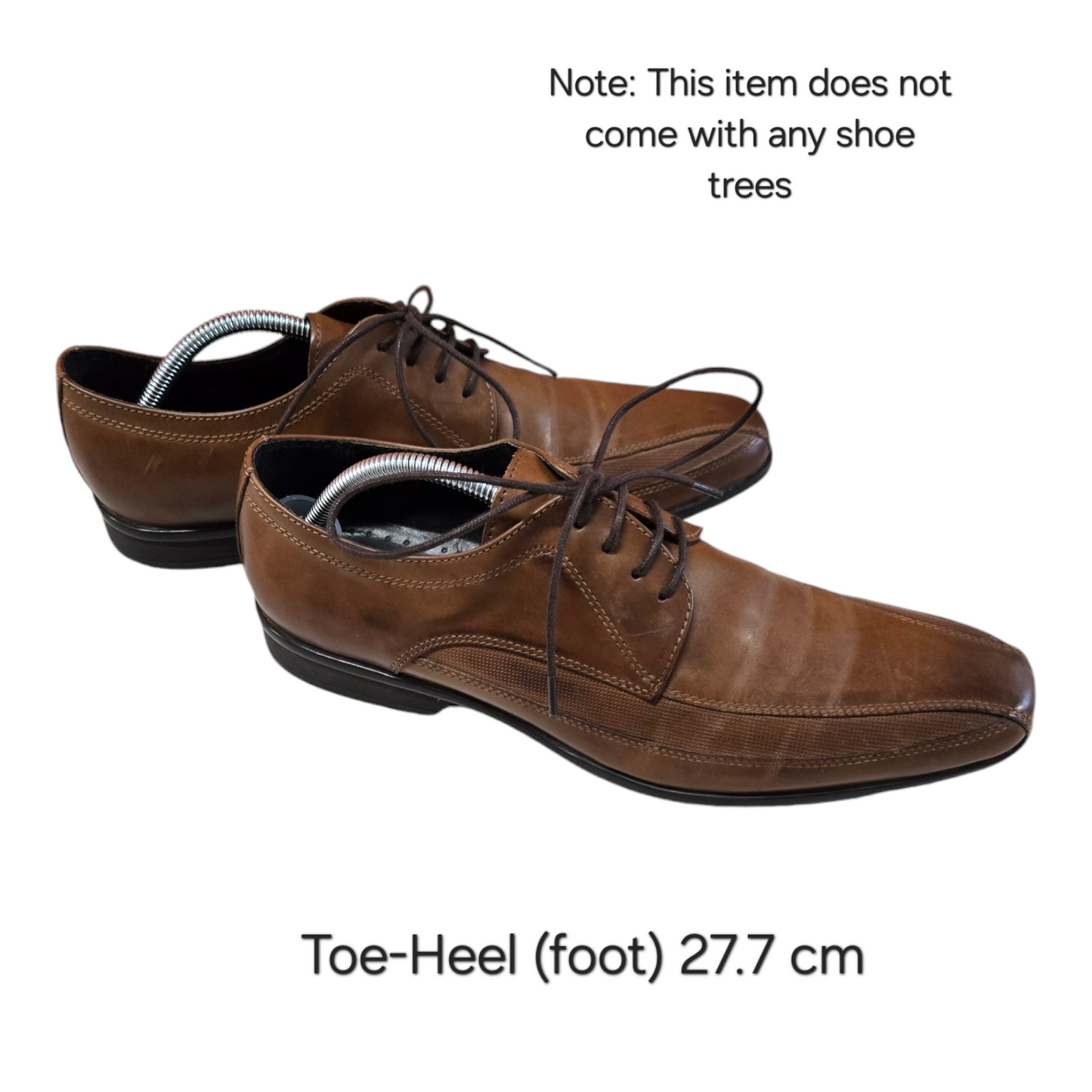Kenneth Cole New York Extra Fast Mens Dress Shoes Brown Leather 10M US, 9 UK,43 EUR