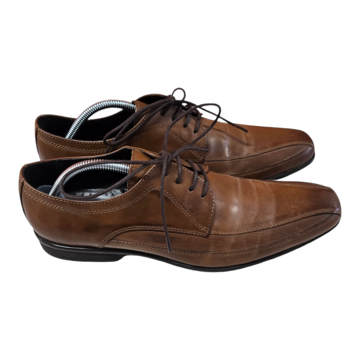 Kenneth Cole New York Extra Fast Mens Dress Shoes Brown Leather 10M US, 9 UK,43 EUR