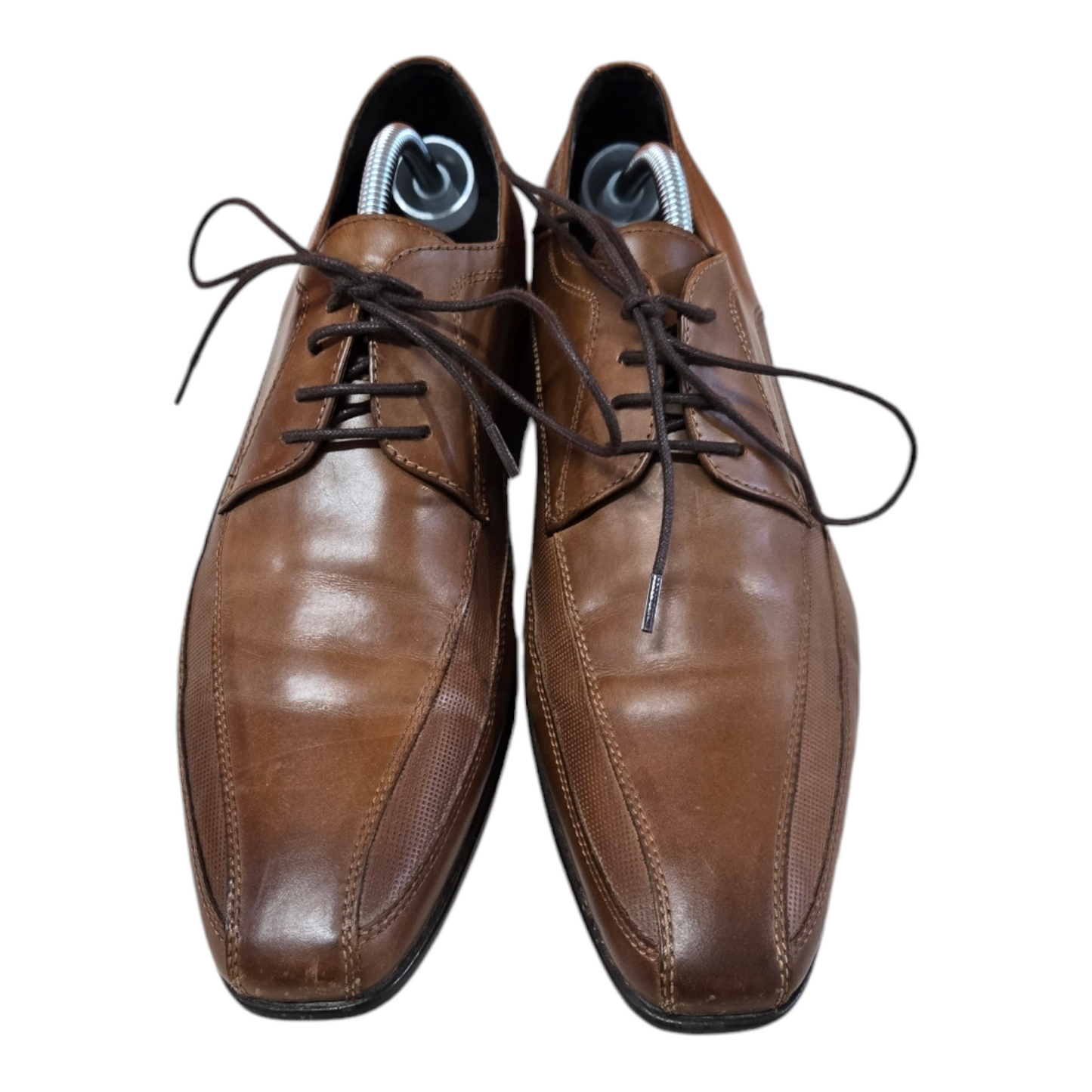 Kenneth Cole New York Extra Fast Mens Dress Shoes Brown Leather 10M US, 9 UK,43 EUR
