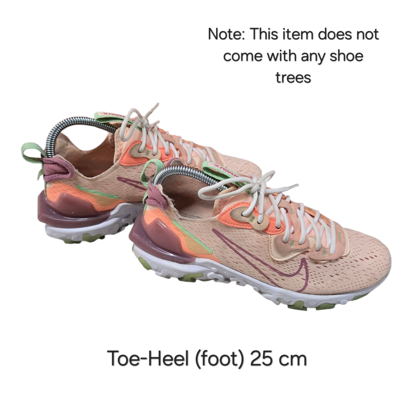 Nike React Vision Womens Shoes Crimson Tint Desert Berry Size 8 US, 5.5 UK, 39 EUR