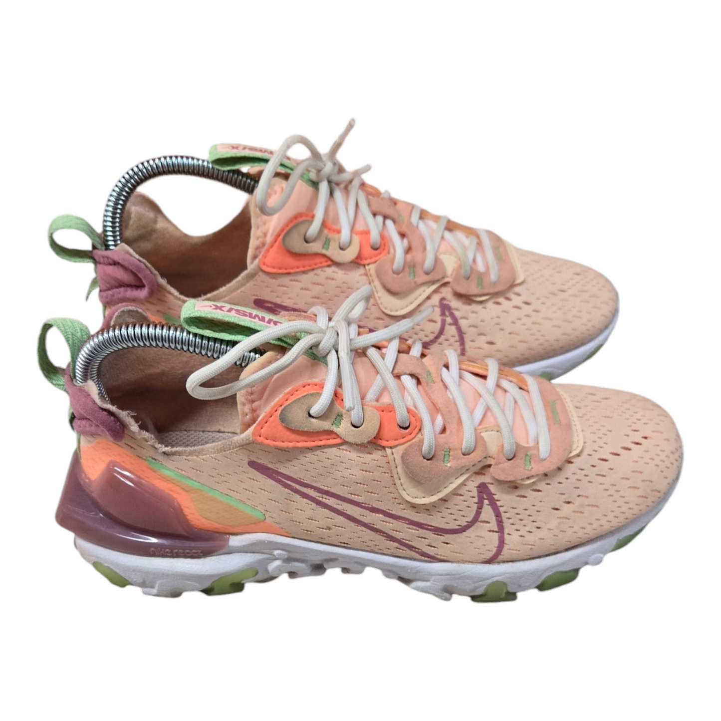 Nike React Vision Womens Shoes Crimson Tint Desert Berry Size 8 US, 5.5 UK, 39 EUR