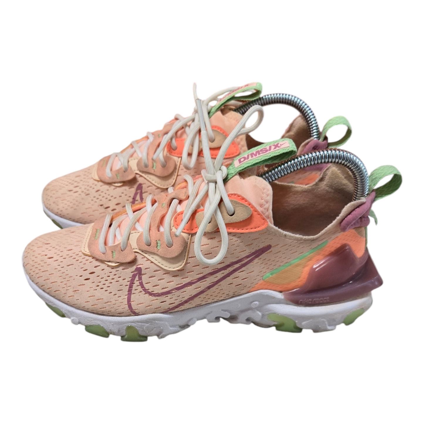 Nike React Vision Womens Shoes Crimson Tint Desert Berry Size 8 US, 5.5 UK, 39 EUR