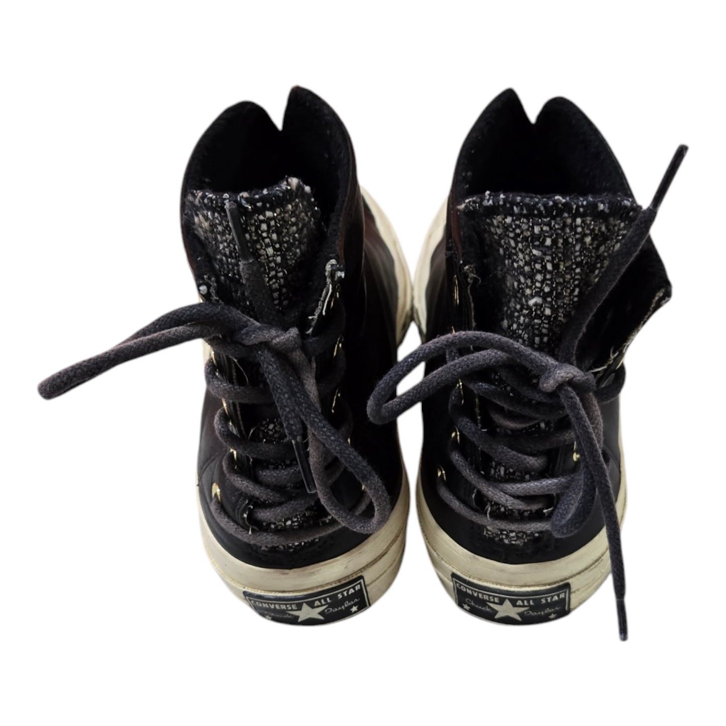 Conserve All Star Chuck Taylor CTAS 70 Punk Boots Womens Black Shoes Size 8 US, 39 EU, 6 UK