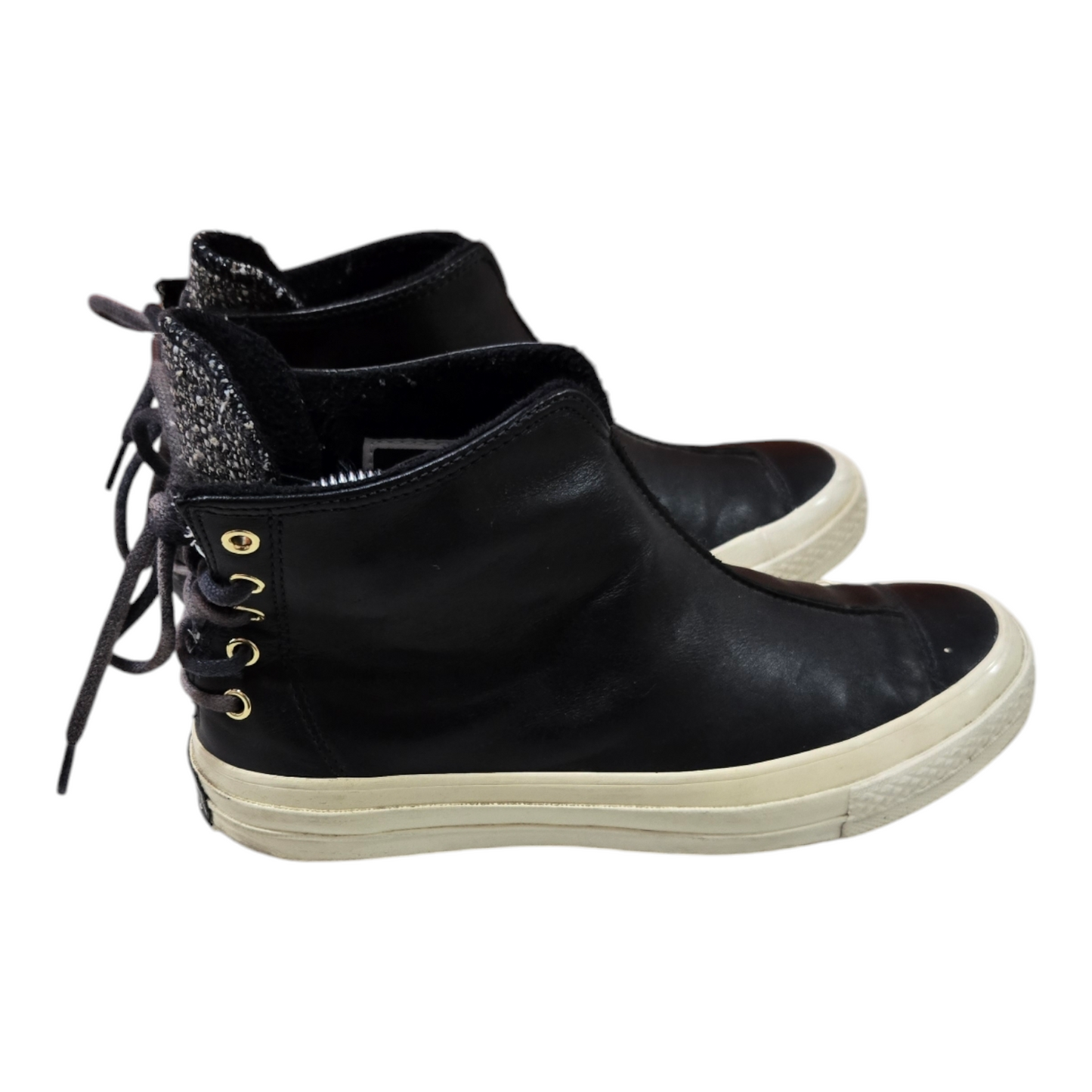 Conserve All Star Chuck Taylor CTAS 70 Punk Boots Womens Black Shoes Size 8 US, 39 EU, 6 UK