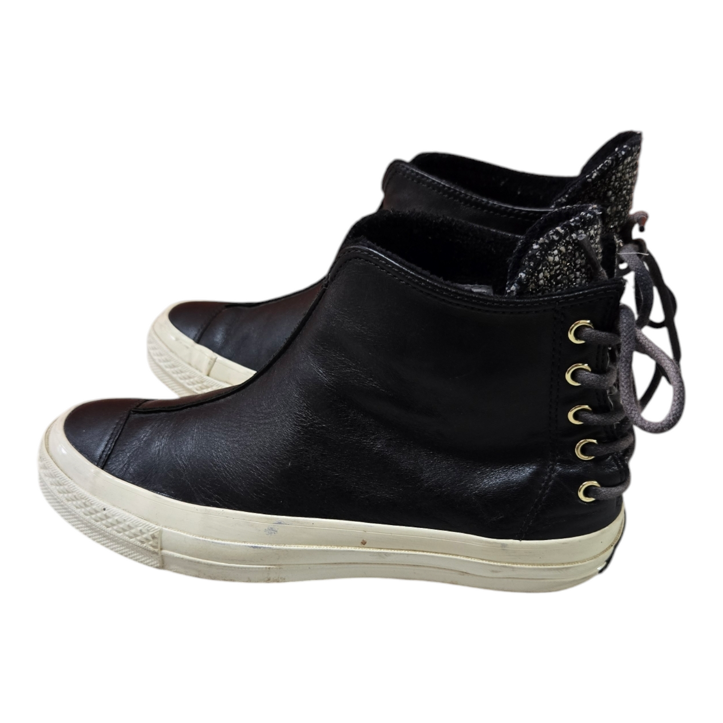Conserve All Star Chuck Taylor CTAS 70 Punk Boots Womens Black Shoes Size 8 US, 39 EU, 6 UK