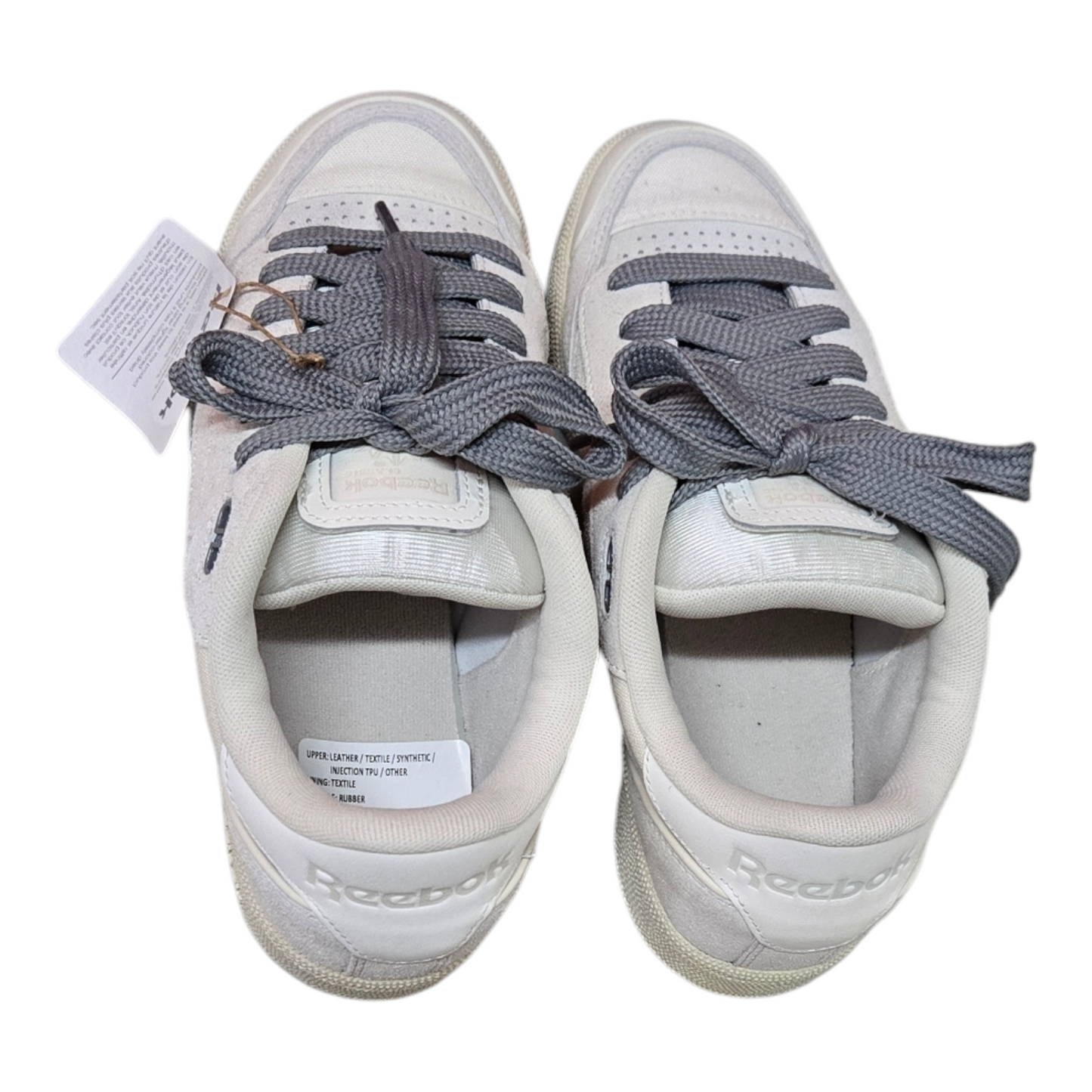 REEBOK Club C Bulc Womens Shoes Chalk/Alabas/Pugry Size 8 US, 5.5 UK, 38.5 EUR