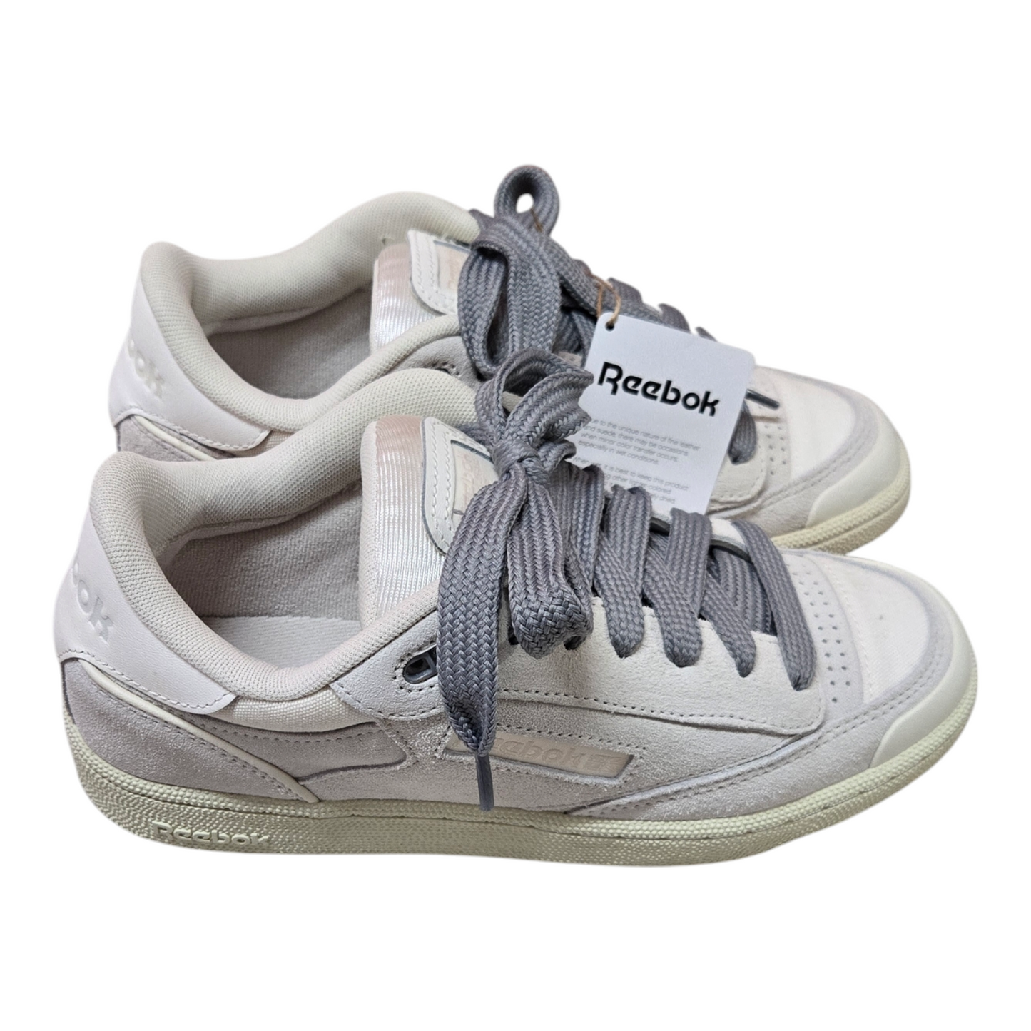 REEBOK Club C Bulc Womens Shoes Chalk/Alabas/Pugry Size 8 US, 5.5 UK, 38.5 EUR