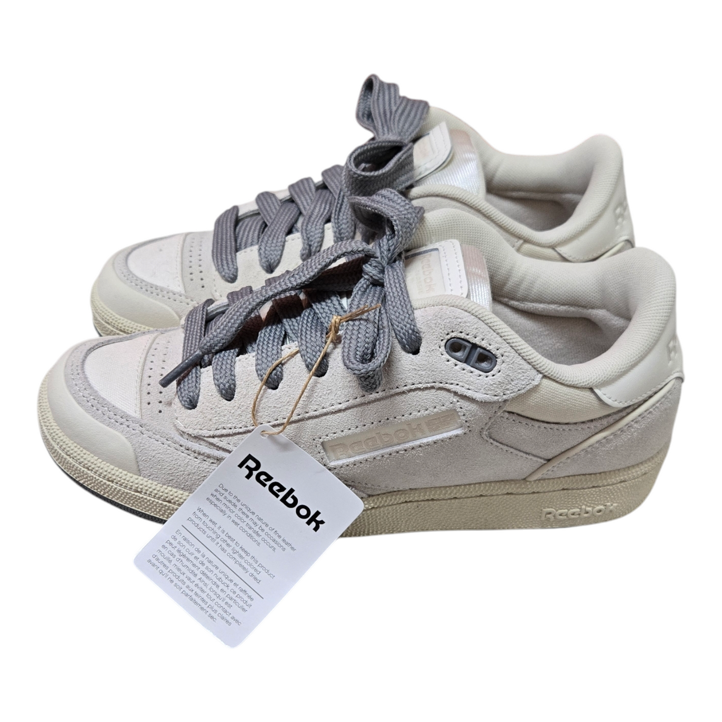 REEBOK Club C Bulc Womens Shoes Chalk/Alabas/Pugry Size 8 US, 5.5 UK, 38.5 EUR