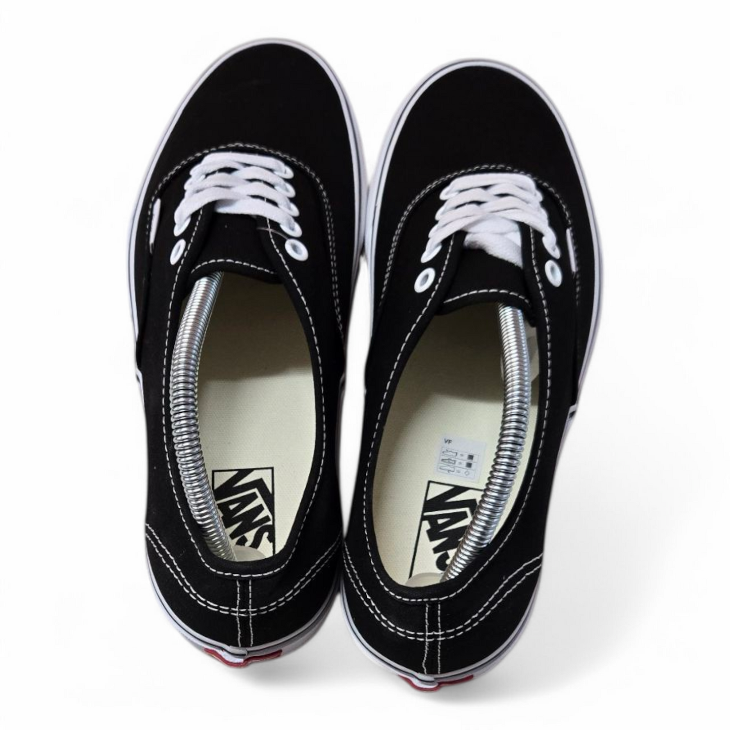 Vans Authentic Mens Shoes Skateboard Black Canvas Size 10 US, 9 UK, 43 EUR 👟