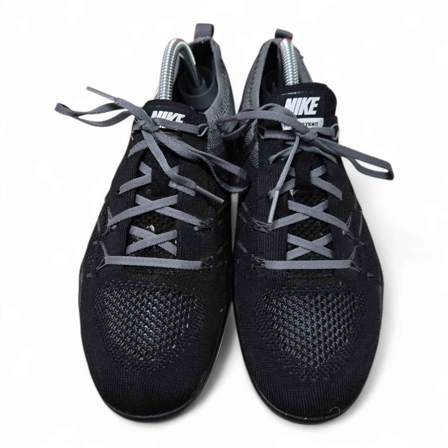Nike Free Trainer TR Focus Flyknit Womens Shoes Black/Grey 9.5 US, 7 UK, 41 EUR