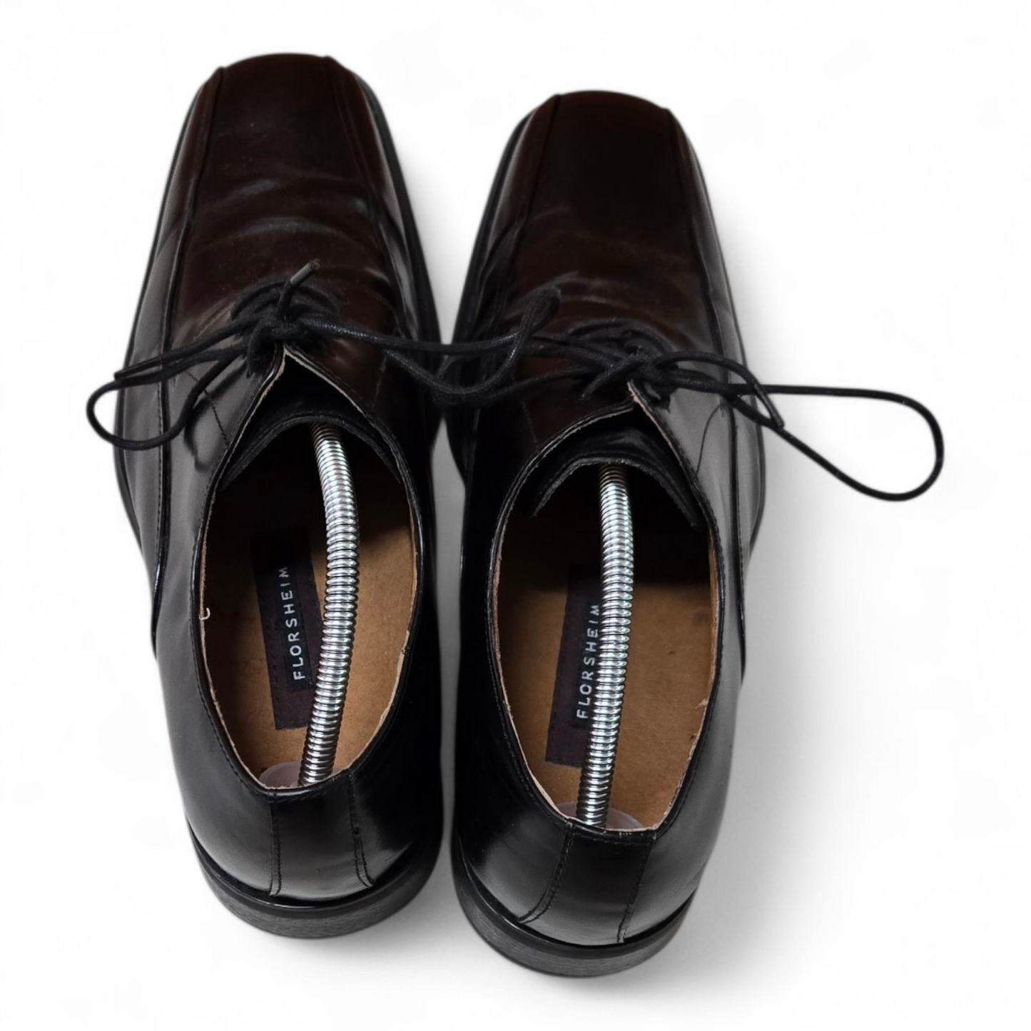 Florsheim Mens Dress Shoes Black Leather Upper Size 11 US, 10 UK/AU, 44.5 EUR