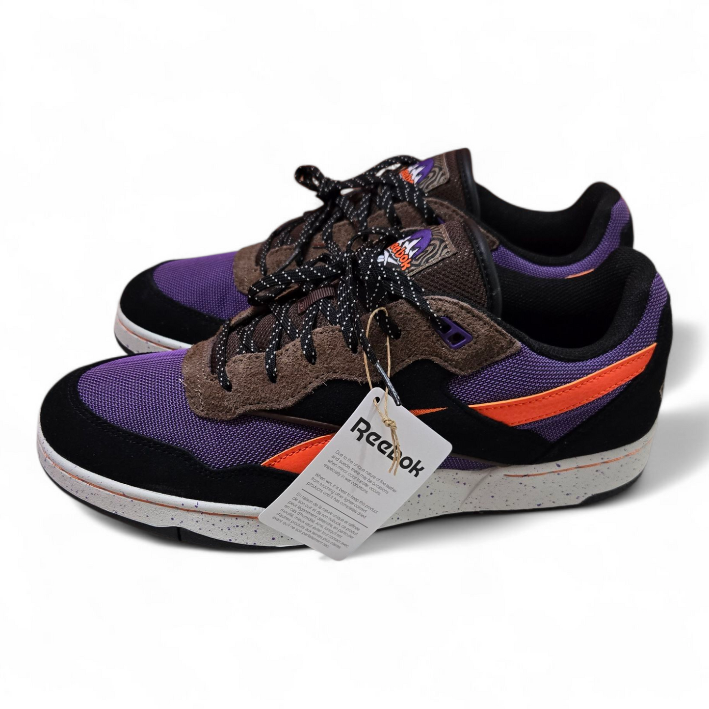Reebok BB 4000 II Basketball Mens Shoes Purple/Black/Brown 13 US, 12 UK, 47 EU🏀
