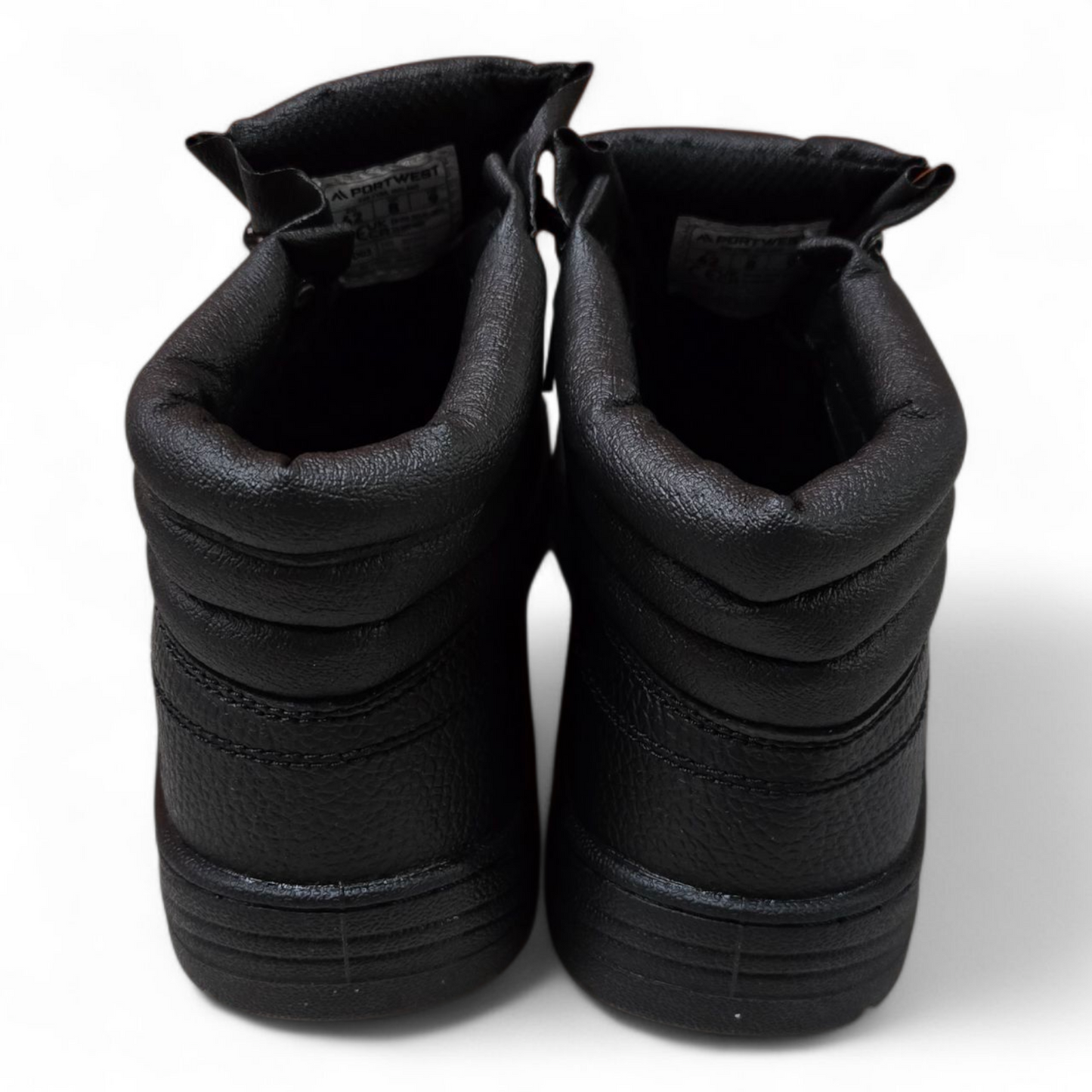 Portwest Steelite Protector Plus Boots Mens Black 9 US, 8 UK, 42EU-New with Box