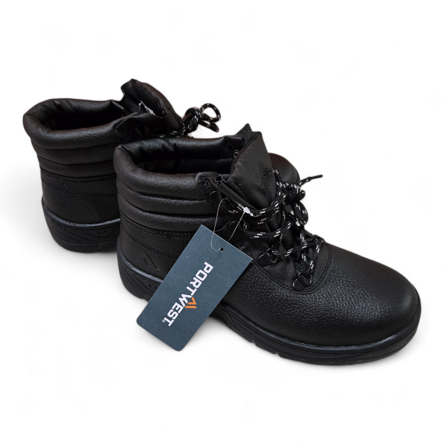 Portwest Steelite Protector Plus Boots Mens Black 9 US, 8 UK, 42EU-New with Box