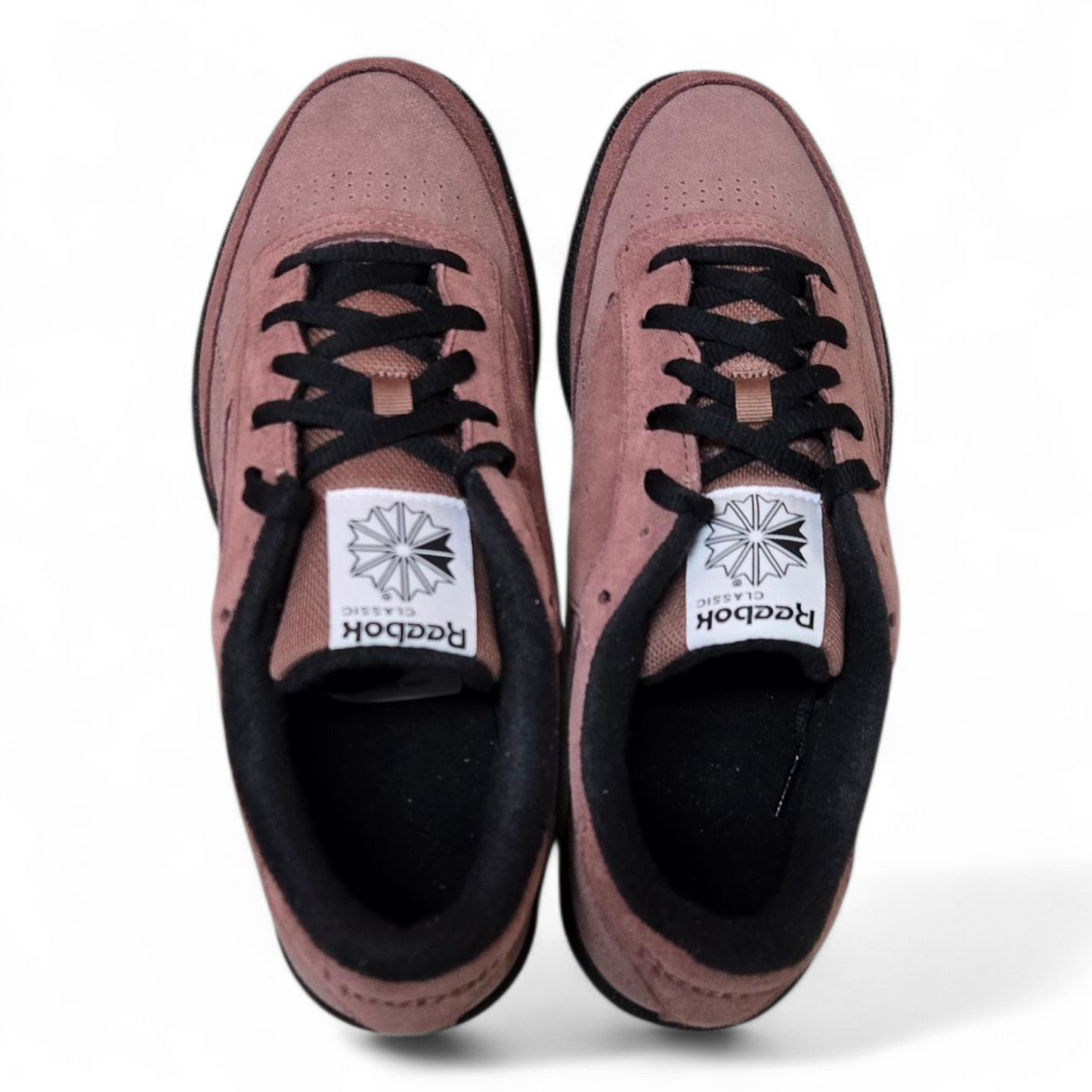 Reebok Club C 85 Tennis Unisex Shoes Brown/Black/White Mens 9 US, 8 UK, 42 EUR🎾