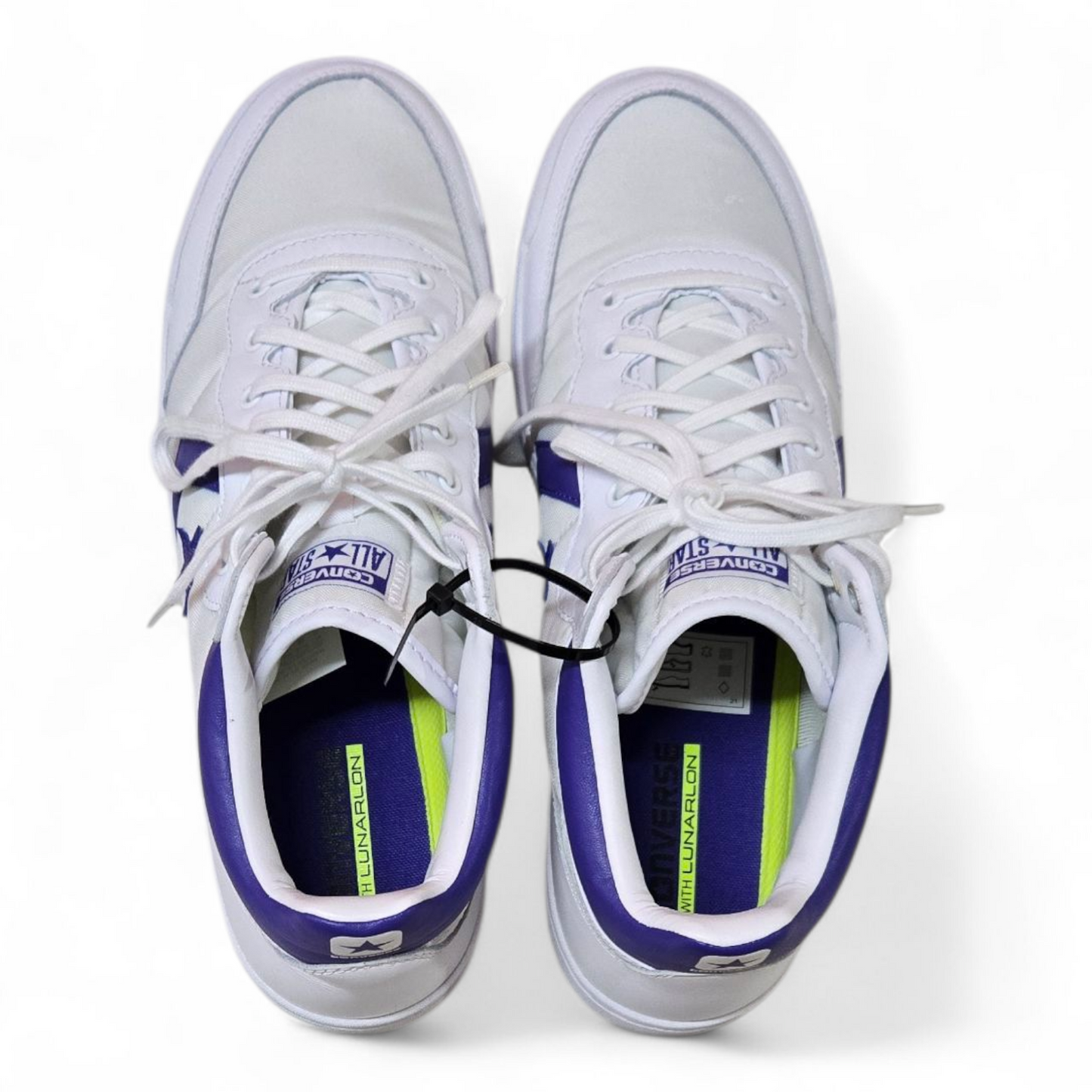 Converse All star Fastbreak 83 Mid Mens Shoes White/Candy Grape Size 12 US, 11 UK, 46.5 EU