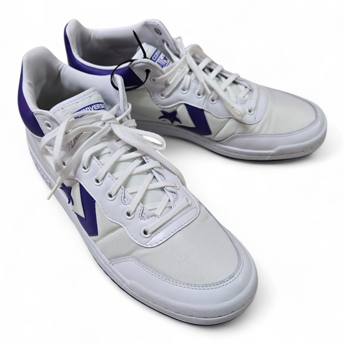 Converse All star Fastbreak 83 Mid Mens Shoes White/Candy Grape Size 12 US, 11 UK, 46.5 EU