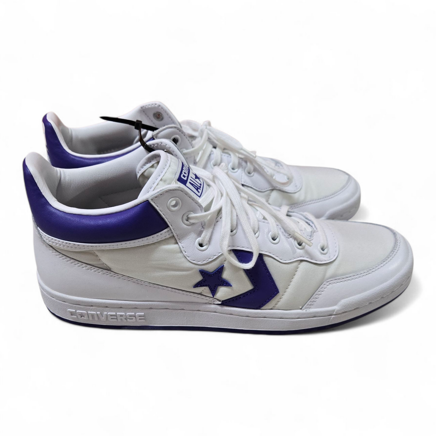 Converse All star Fastbreak 83 Mid Mens Shoes White/Candy Grape Size 12 US, 11 UK, 46.5 EU