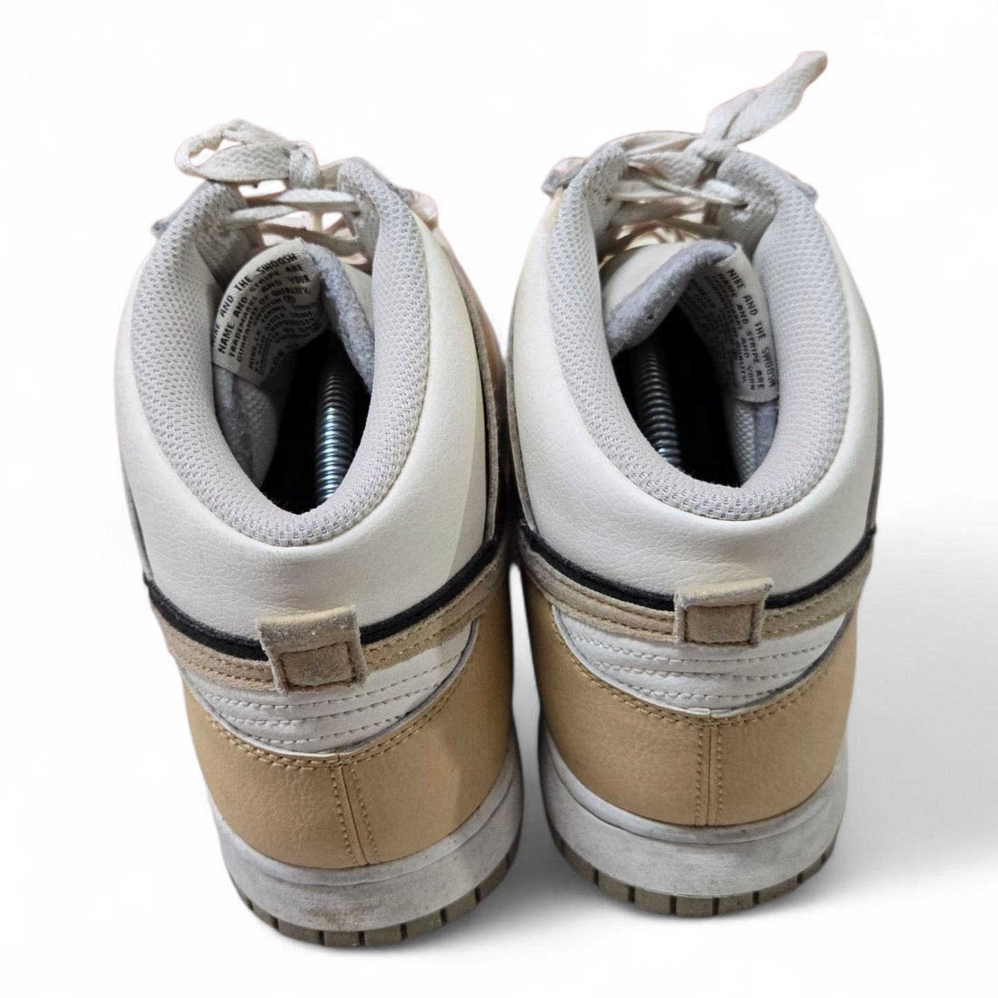 Nike Dunk High Retro SE 85 Mens Basketball Shoes Sesame/Sail Leather Size 11 US, 10 UK, 45 EU