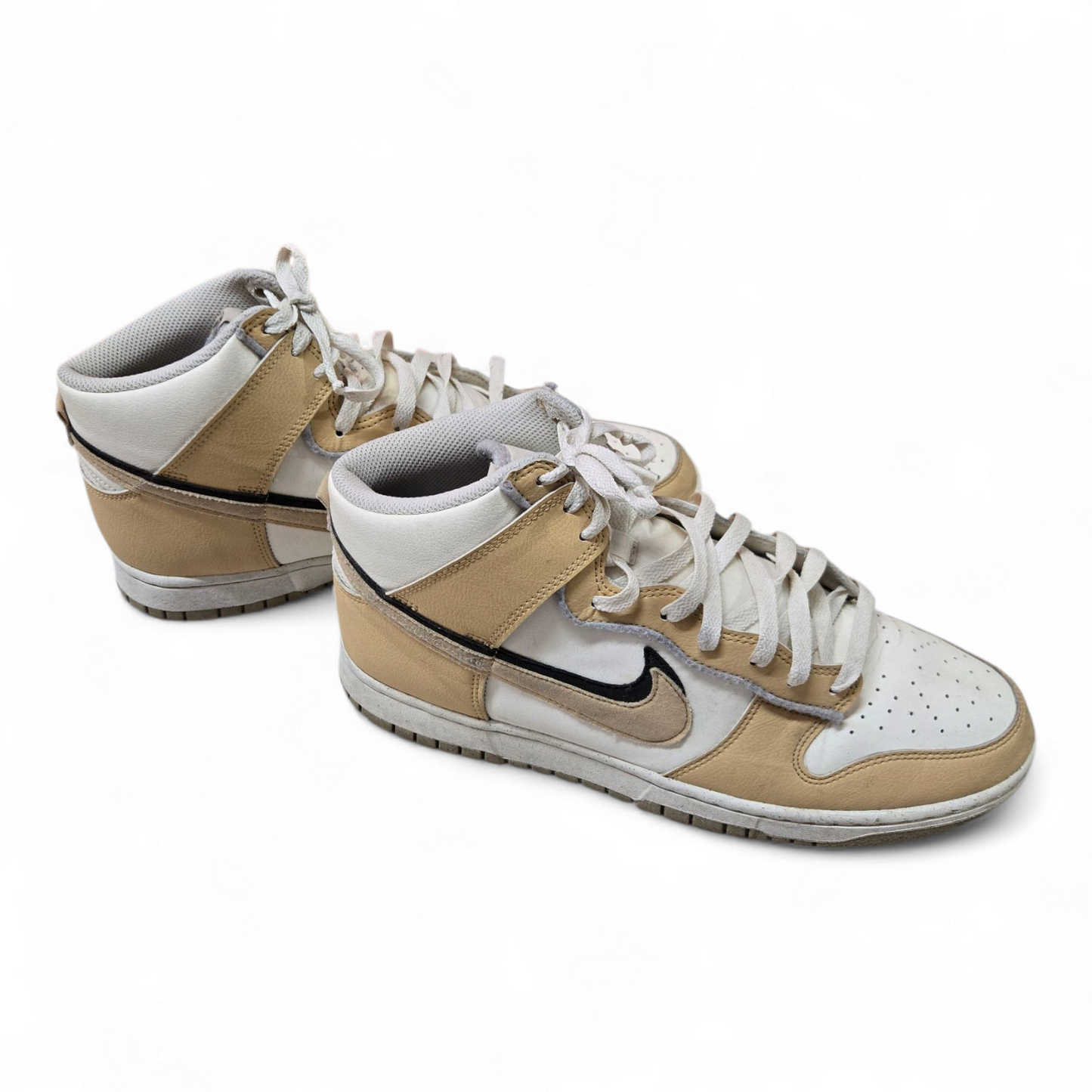 Nike Dunk High Retro SE 85 Mens Basketball Shoes Sesame/Sail Leather Size 11 US, 10 UK, 45 EU