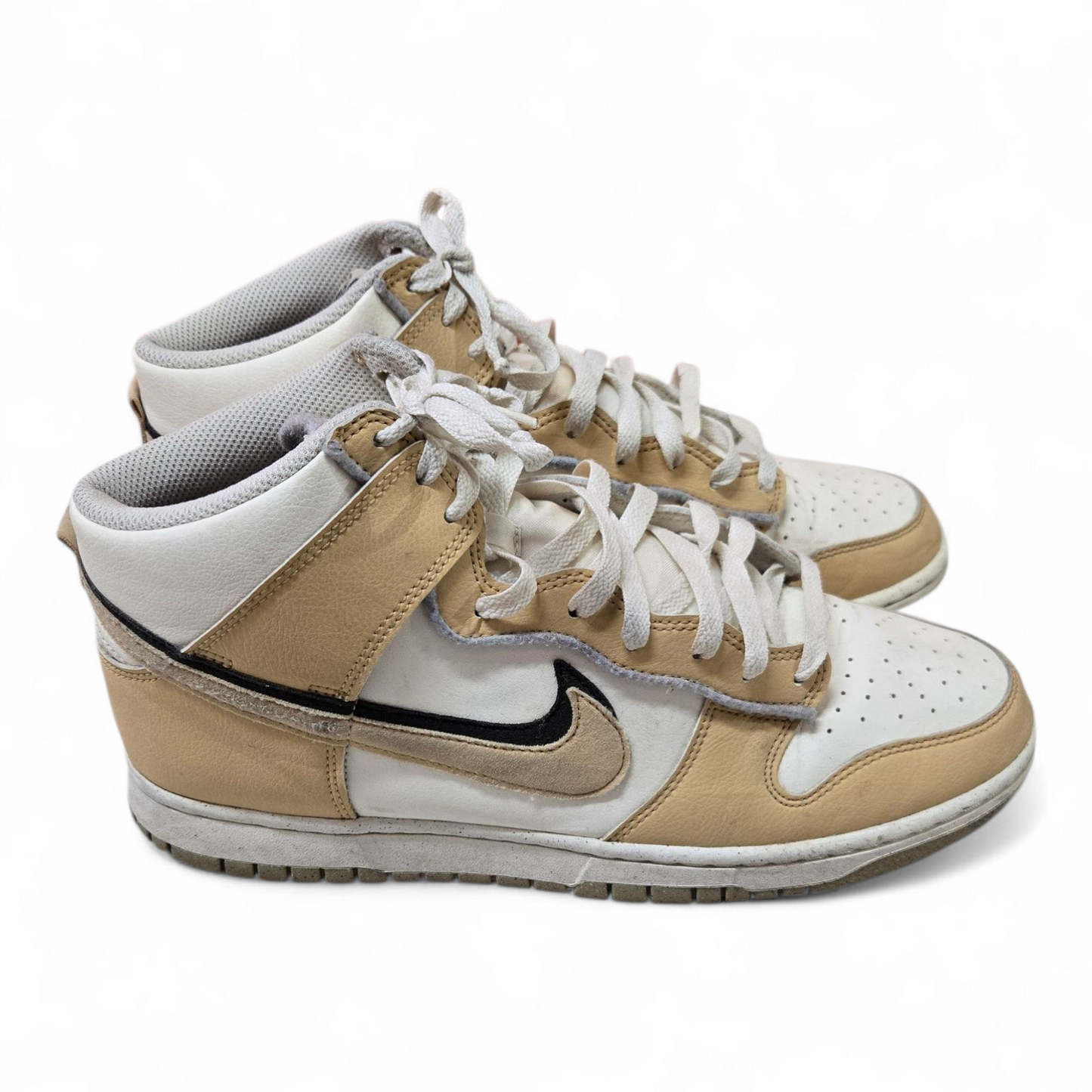Nike Dunk High Retro SE 85 Mens Basketball Shoes Sesame/Sail Leather Size 11 US, 10 UK, 45 EU
