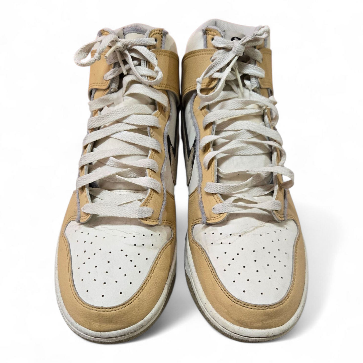 Nike Dunk High Retro SE 85 Mens Basketball Shoes Sesame/Sail Leather Size 11 US, 10 UK, 45 EU