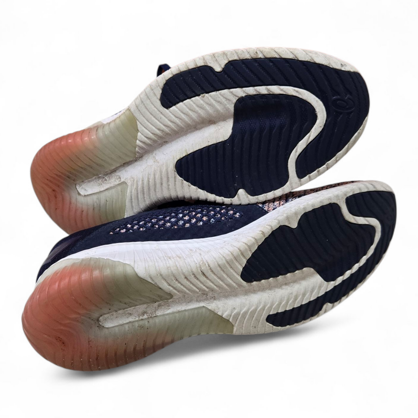 Asics Gel-Kenun Knit Womens Shoes Begonia Pink/Indigo Blue/White 9 US, 40.5 EUR