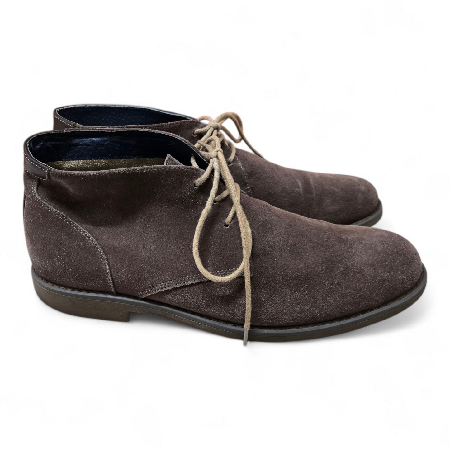Hush Puppies Terminal Leather Boots Nutmeg Shoes Size 11 US, 10 AU/UK, 45 EUR