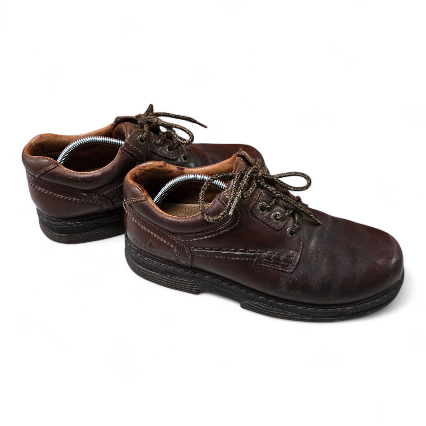 Colorado Mens Leather Boots Brown Shoes Size 9.5 US, 43 EUR, 8.5 AU/UK
