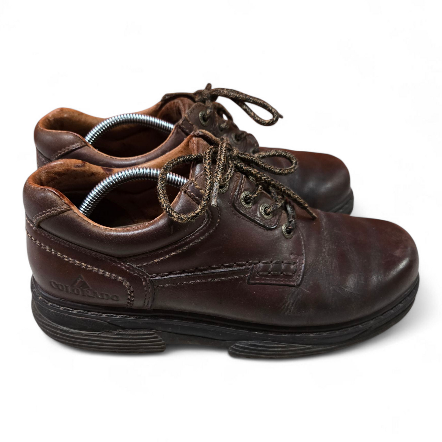 Colorado Mens Leather Boots Brown Shoes Size 9.5 US, 43 EUR, 8.5 AU/UK