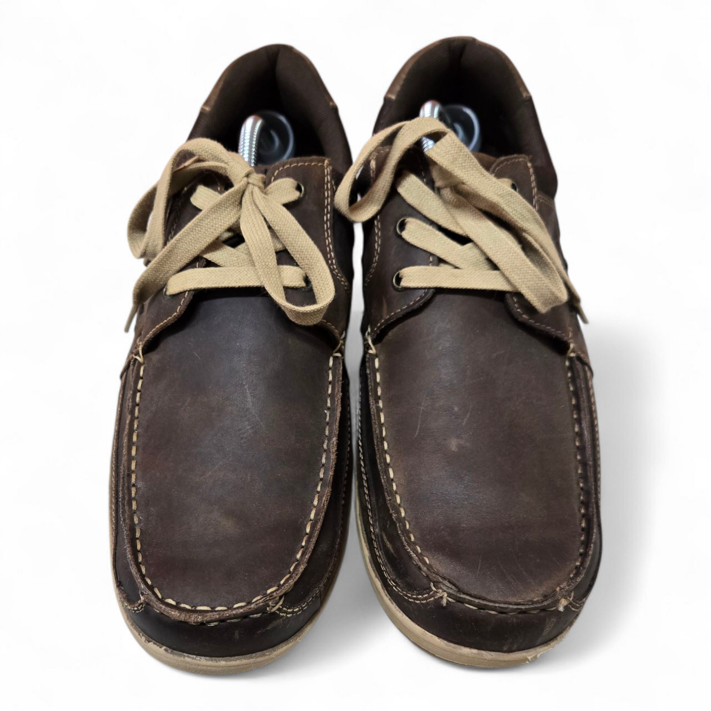Colorado Spinnaker Mens Boat Shoes Brown Leather Size 11 US, 44 EUR, 10 AU/UK