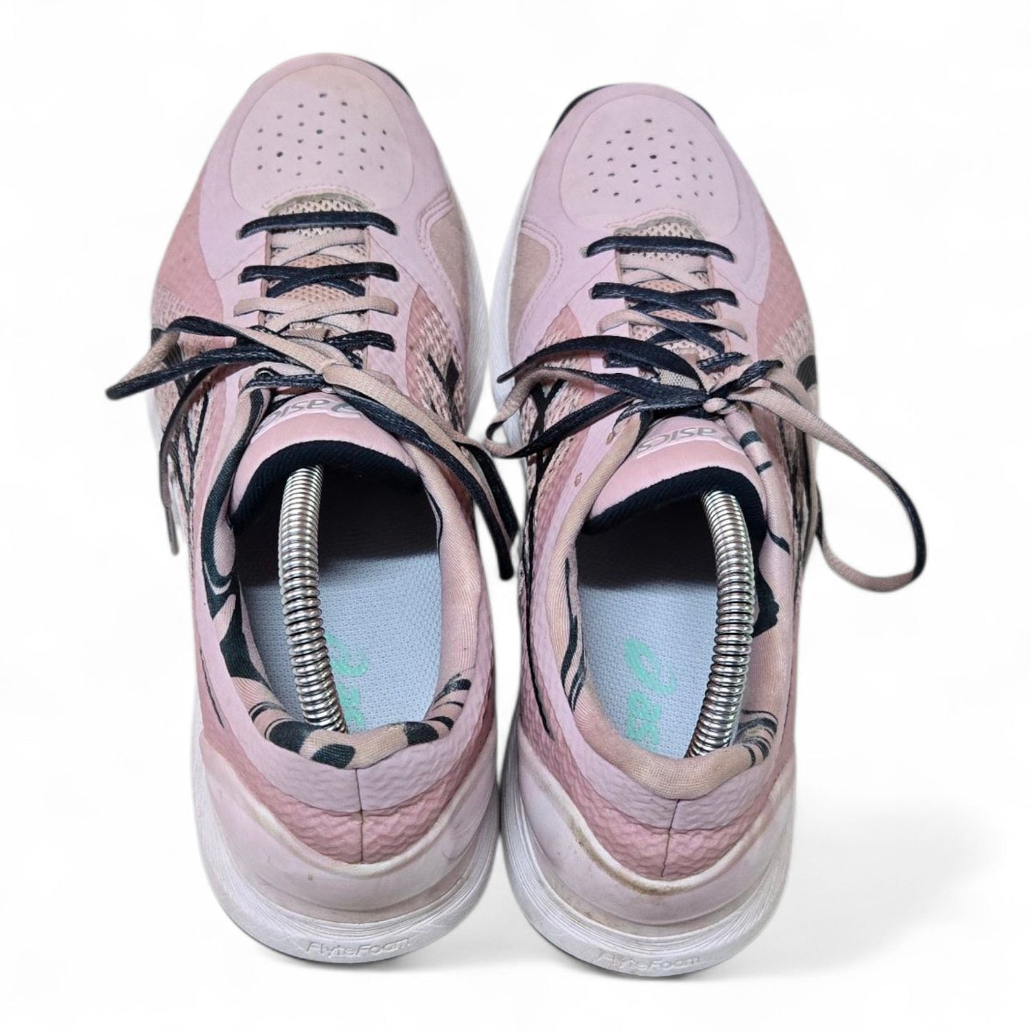 Asics Netburner Super FF Womens Netball Shoes Barely Rose/French Blue 9.5 US, 7.5 UK, 41.5 EUR