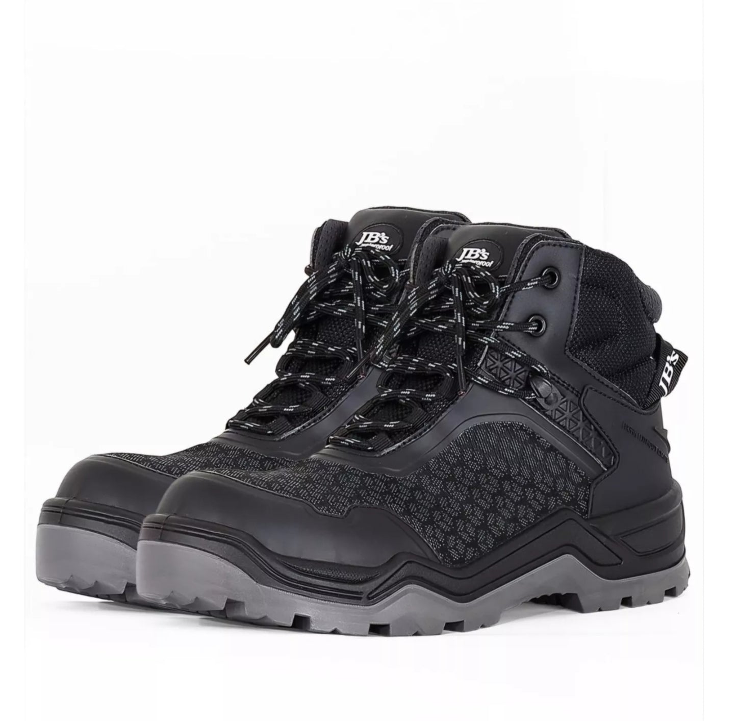 JB'S CYCLONIC WATERPROOF BOOT 9H1 Mens Black Heavy Duty 12 US, 11 AU/UK, 46 EU