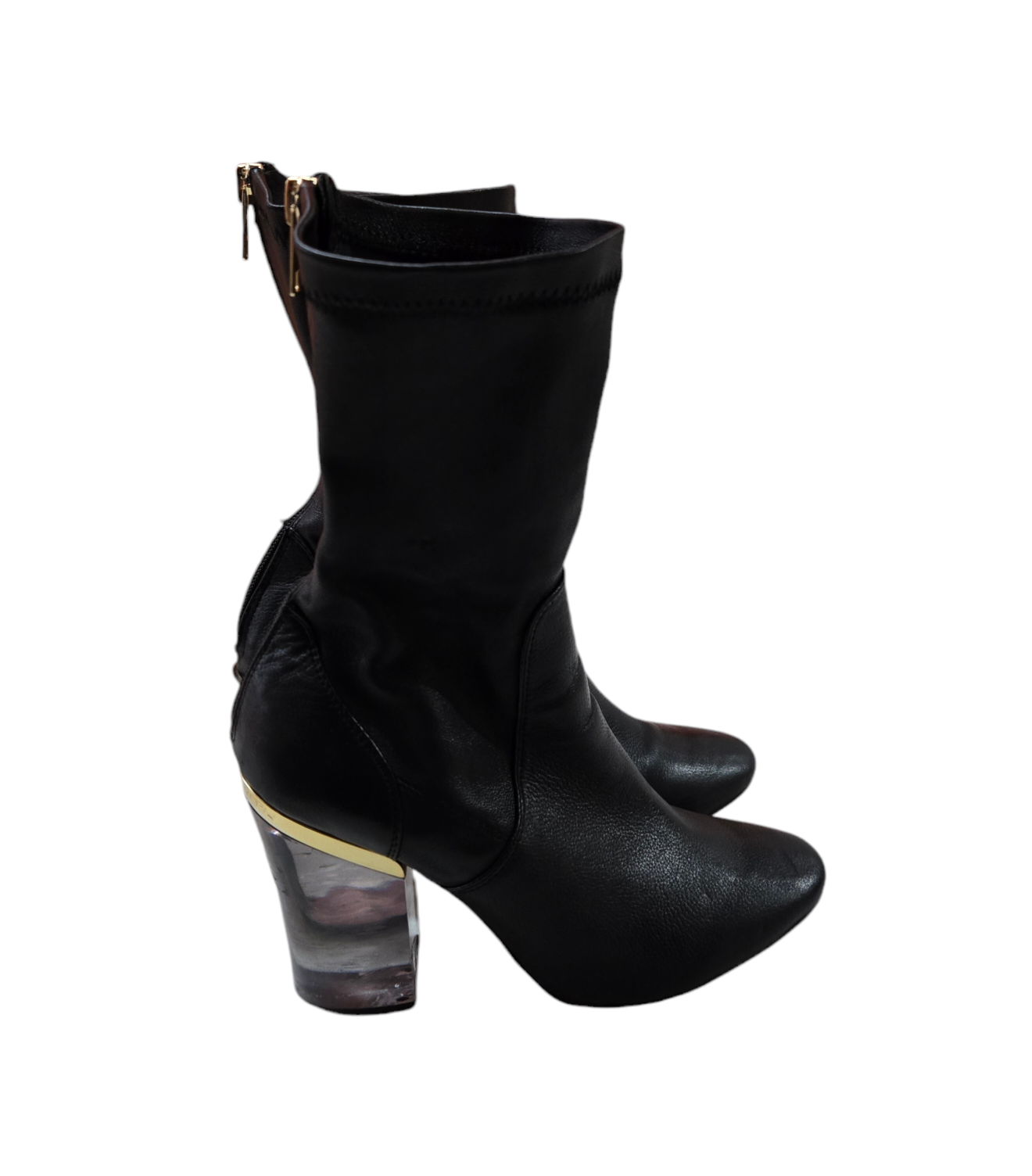 Windsor Smith Leather Boots Womens Black Shoes Size 9 AU/US, 7 UK, 40 EUR