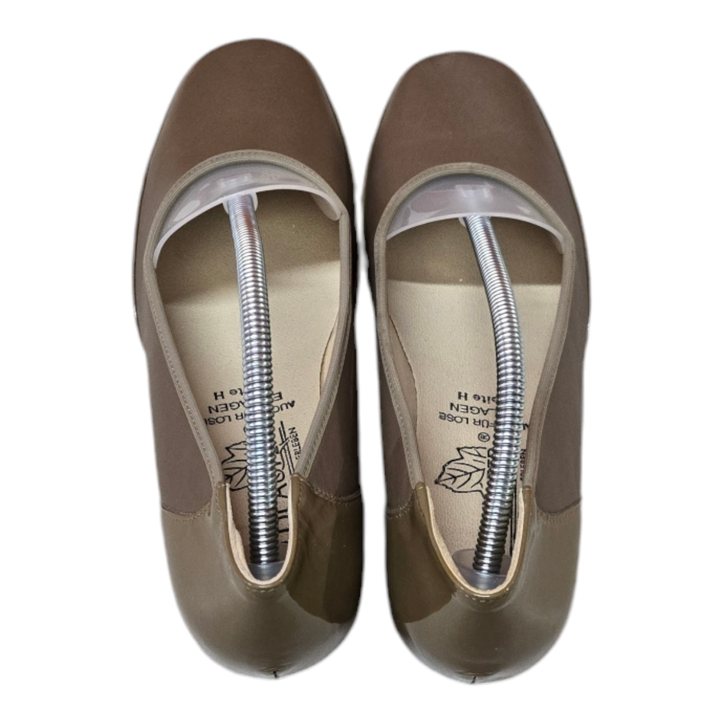 Waldlaufer Womens Slip On Shoes Leather Taupe Size 8 US/AU, 6 UK, 38.5 EUR - Like New