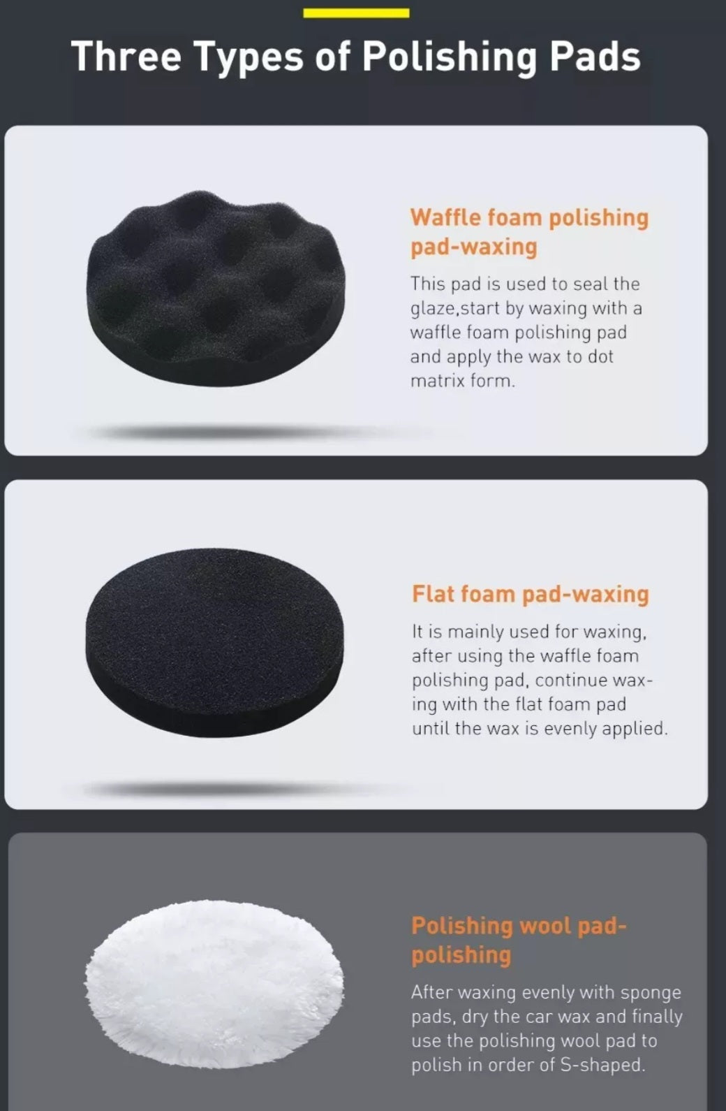 Baseus Polisher Wireless 3800rpm Adjustable Car Polishing Machine + Accessories