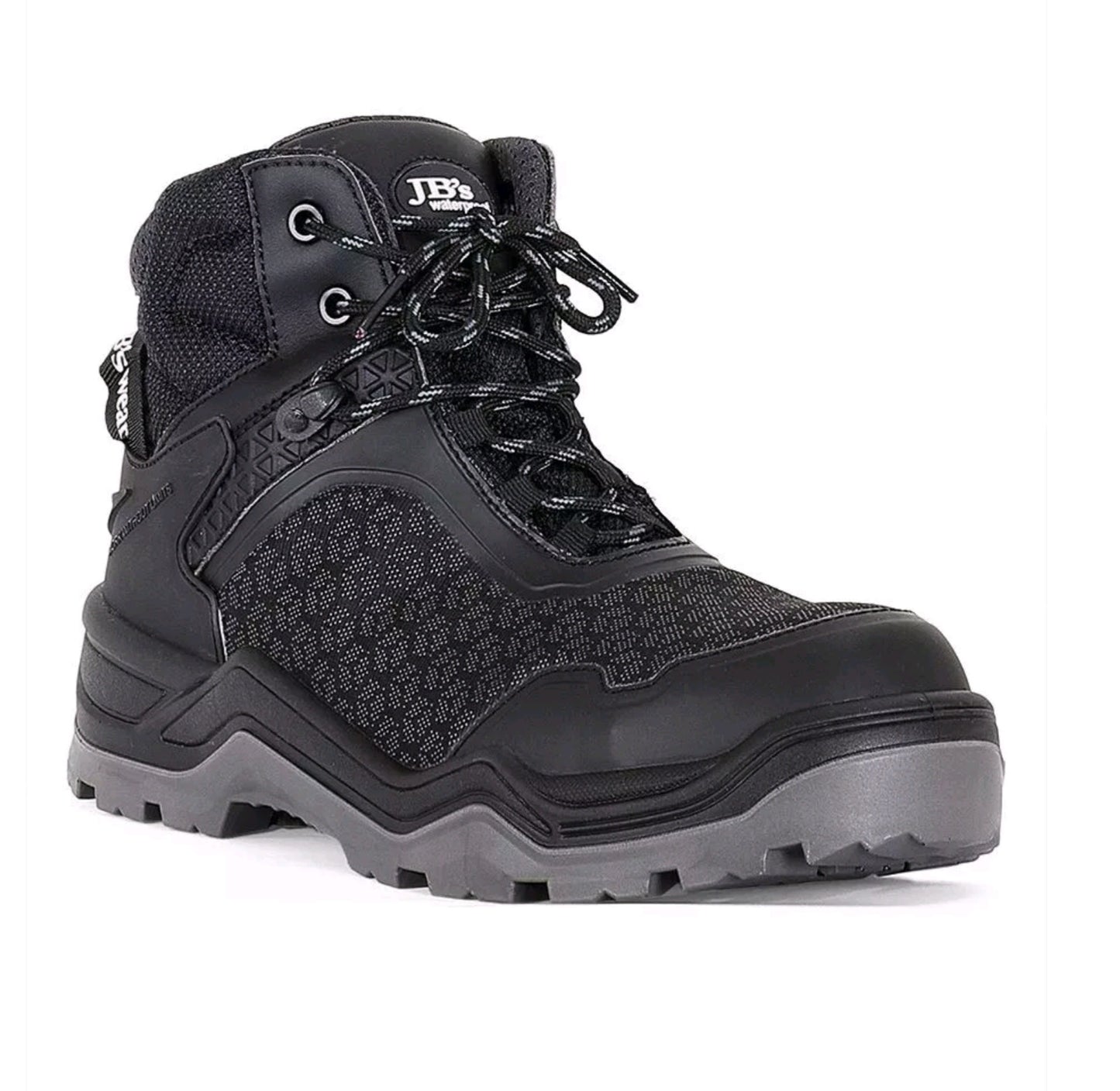 JB'S CYCLONIC WATERPROOF BOOT 9H1 Mens Black Heavy Duty 12 US, 11 AU/UK, 46 EU